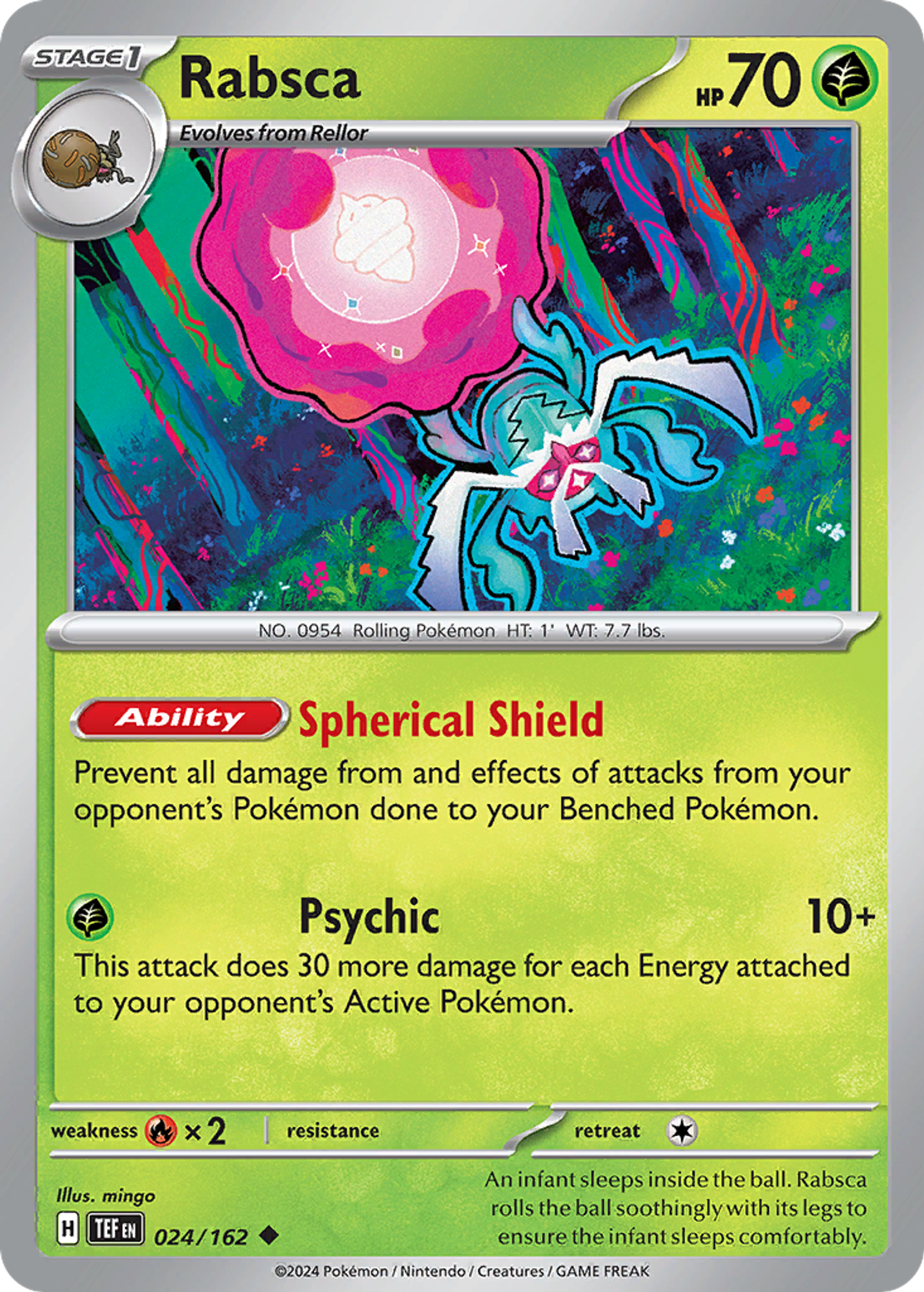Rabsca — SV05: Temporal Forces — Pokémon