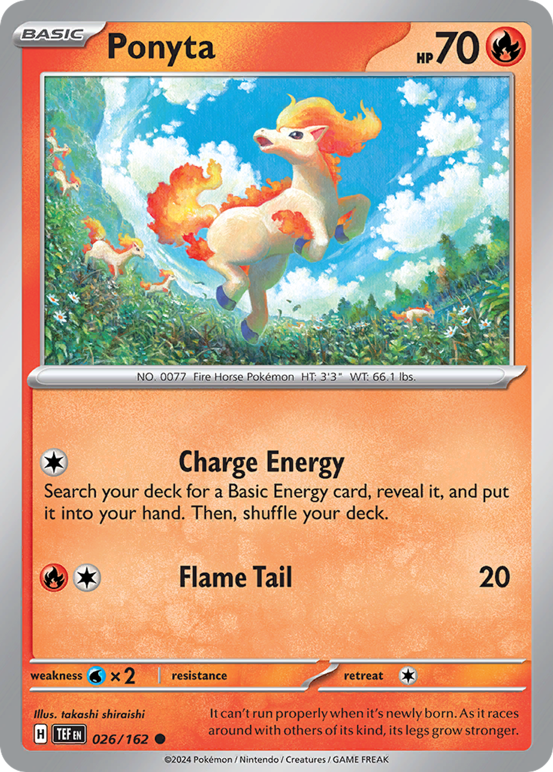 Ponyta — SV05: Temporal Forces — Pokémon