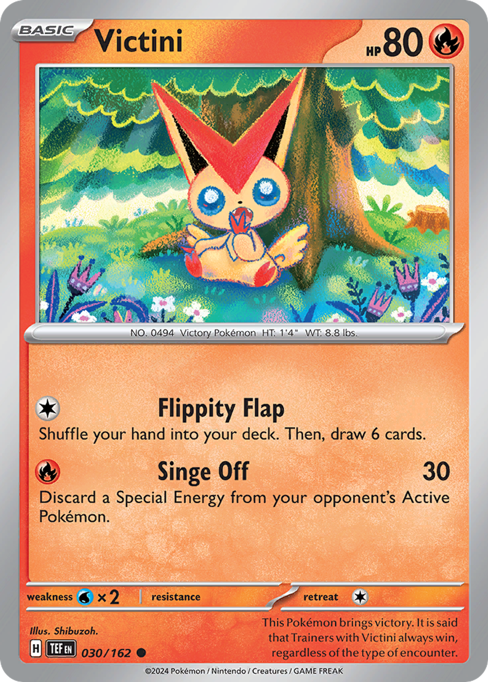 Victini — SV05: Temporal Forces — Pokémon