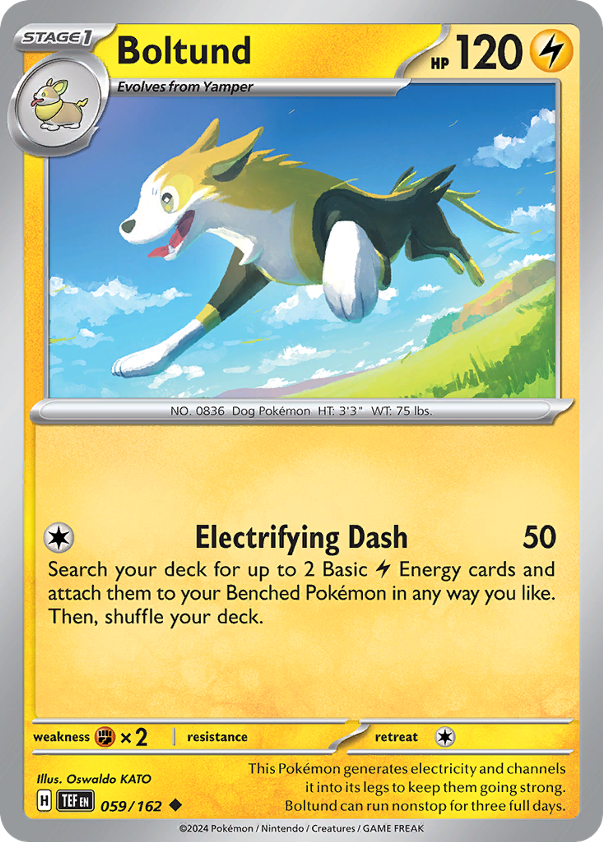 Fulgudog — SV05: Temporal Forces — Pokémon