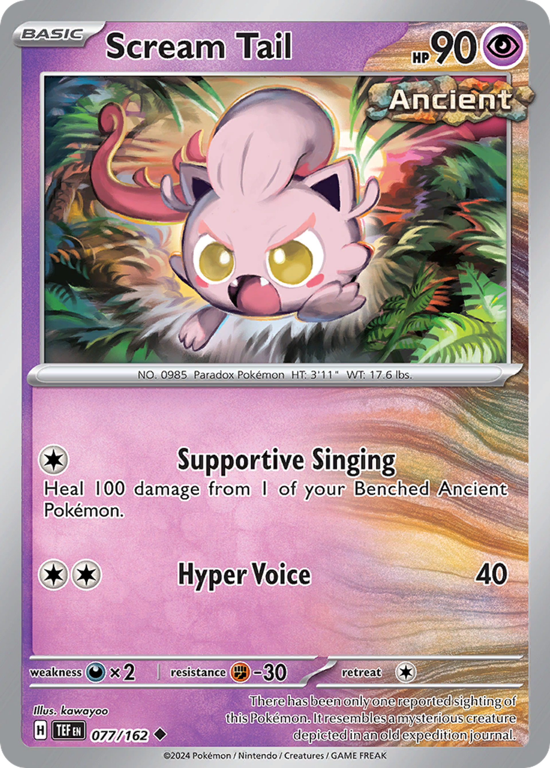 Scream Tail — SV05: Temporal Forces — Pokémon