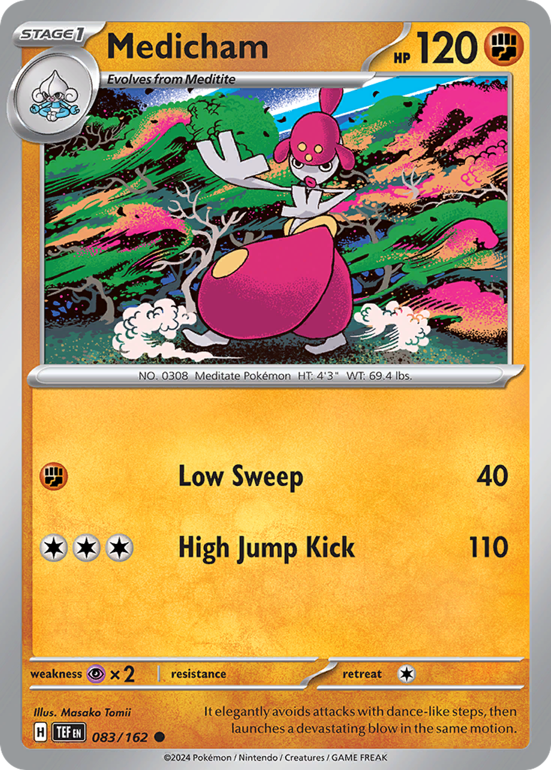 Medicham — SV05: Temporal Forces — Pokémon