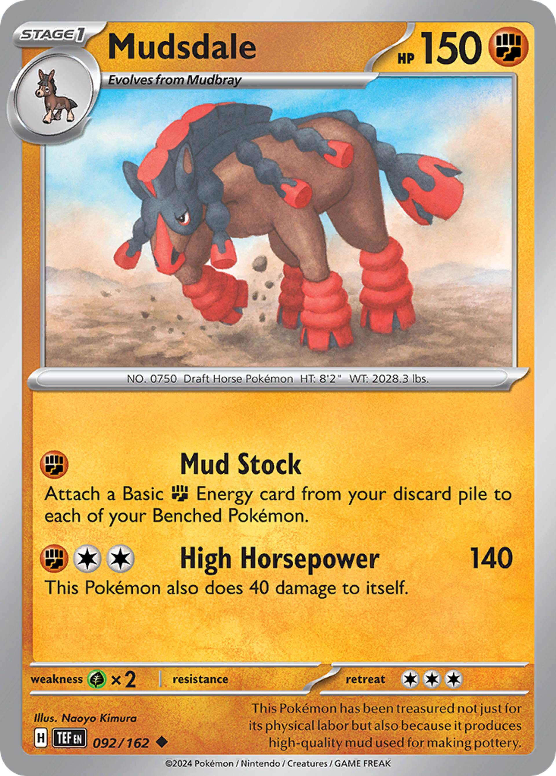 Bourrinos — SV05: Temporal Forces — Pokémon