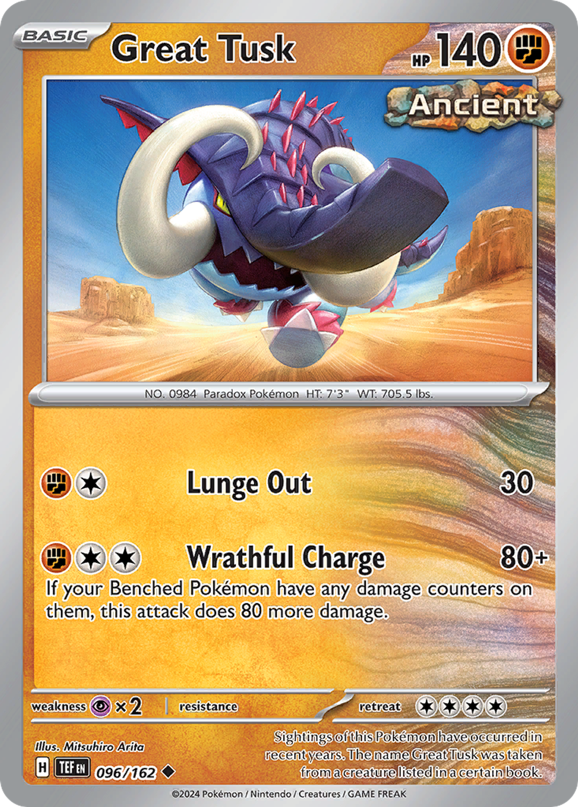 Fort-Ivoire — SV05: Temporal Forces — Pokémon