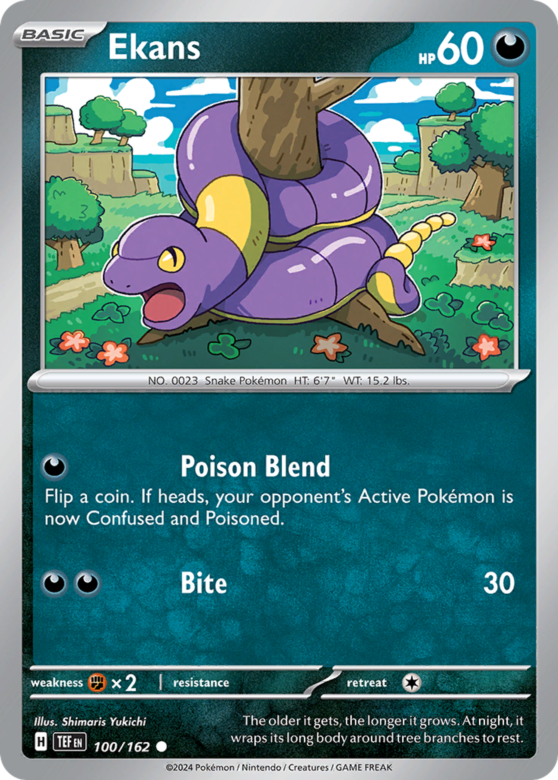 Ekans — SV05: Temporal Forces — Pokémon