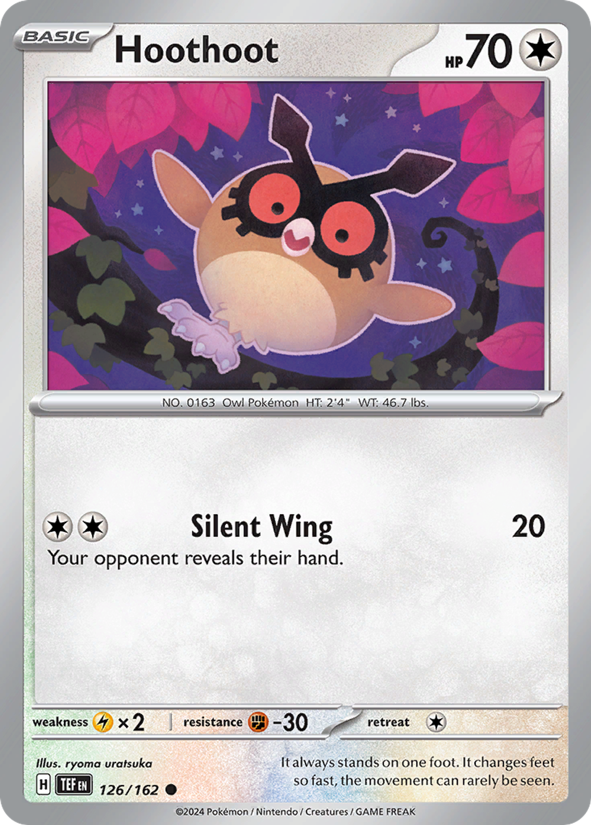 Hoothoot — SV05: Temporal Forces — Pokémon