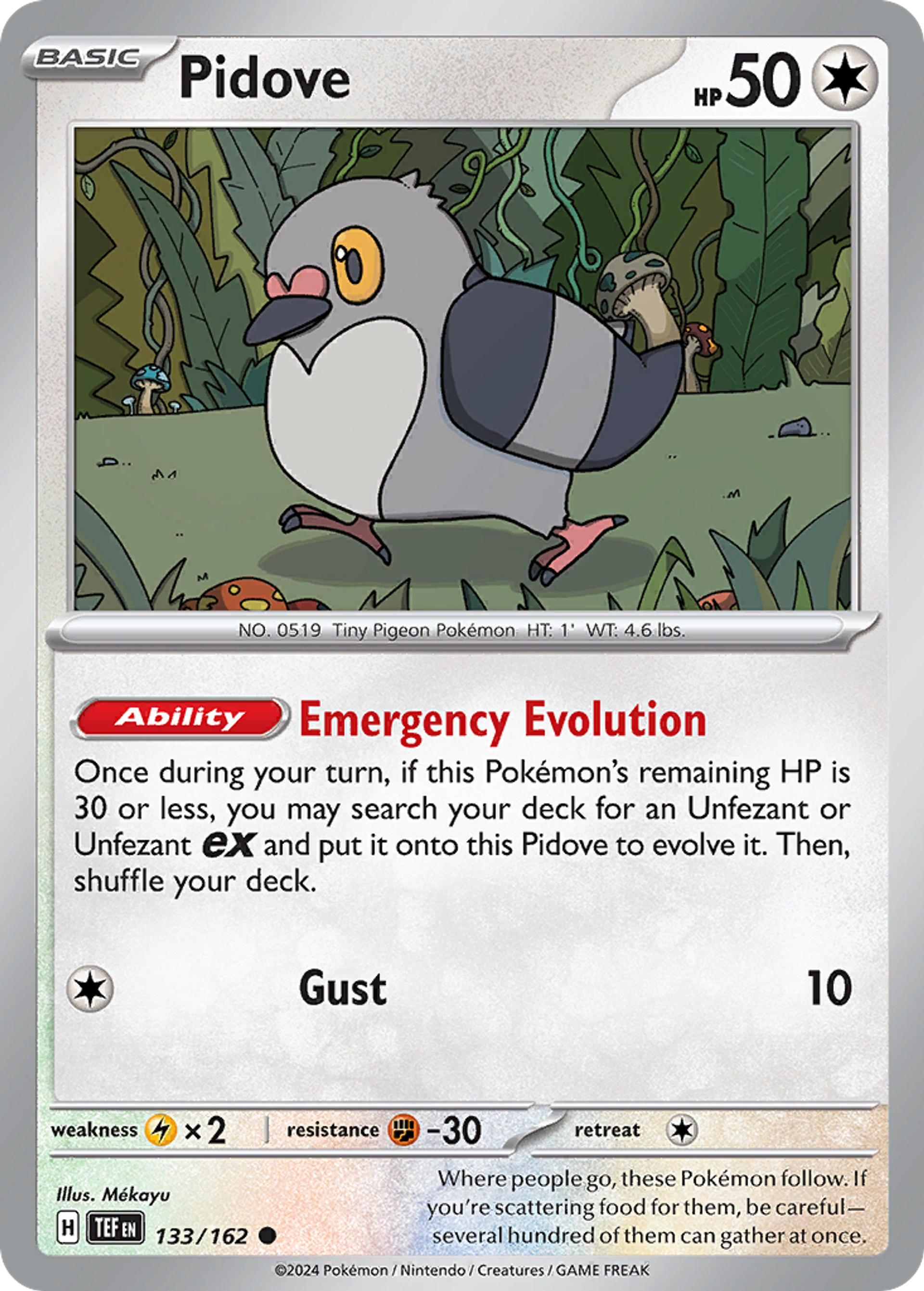 Poichigeon — SV05: Temporal Forces — Pokémon