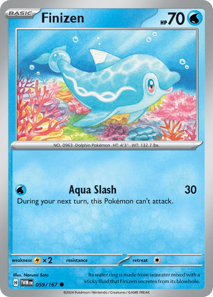 Finizen — SV06: Twilight Masquerade — Pokemon