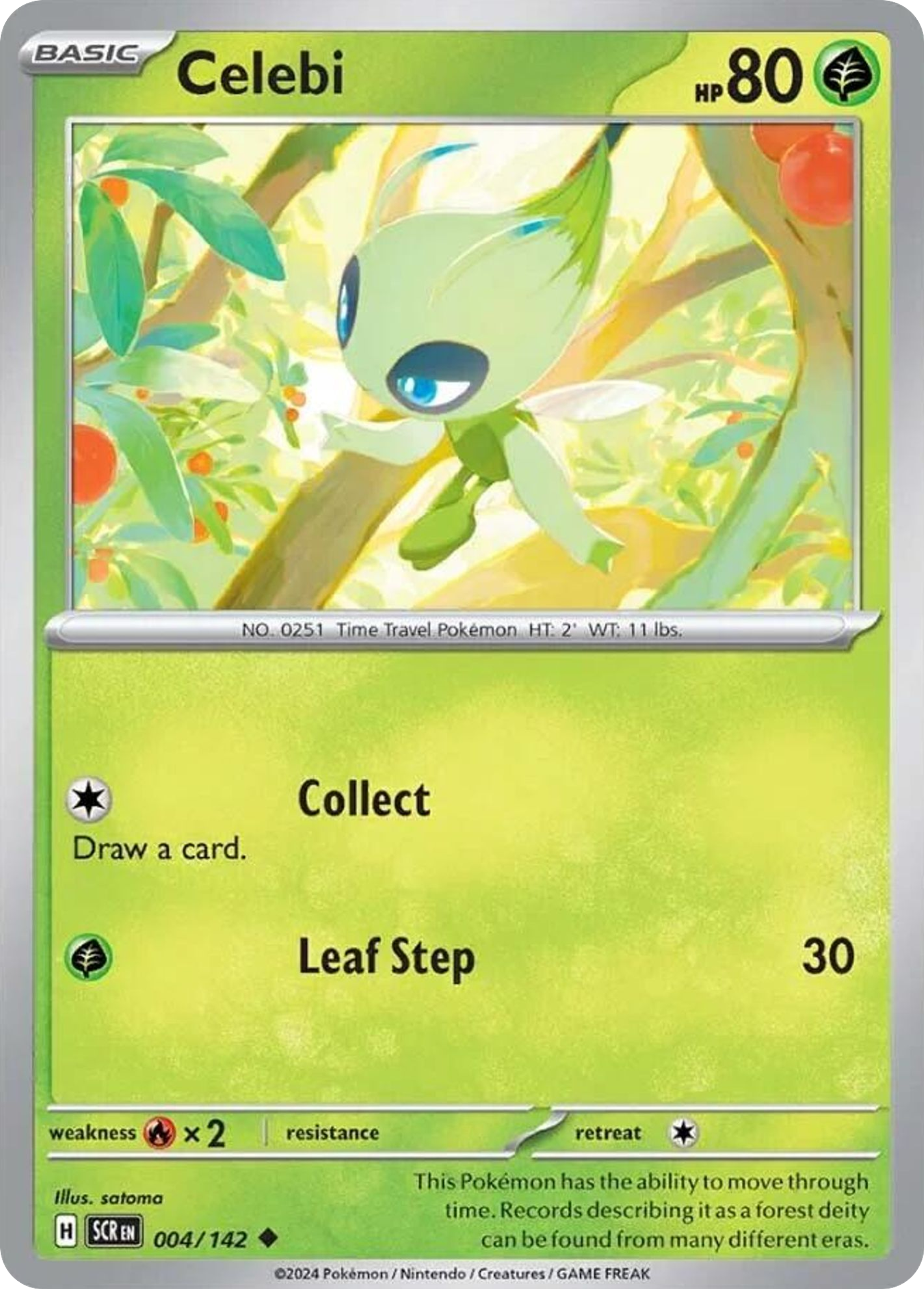 Celebi — SV07: Stellar Crown — Pokémon