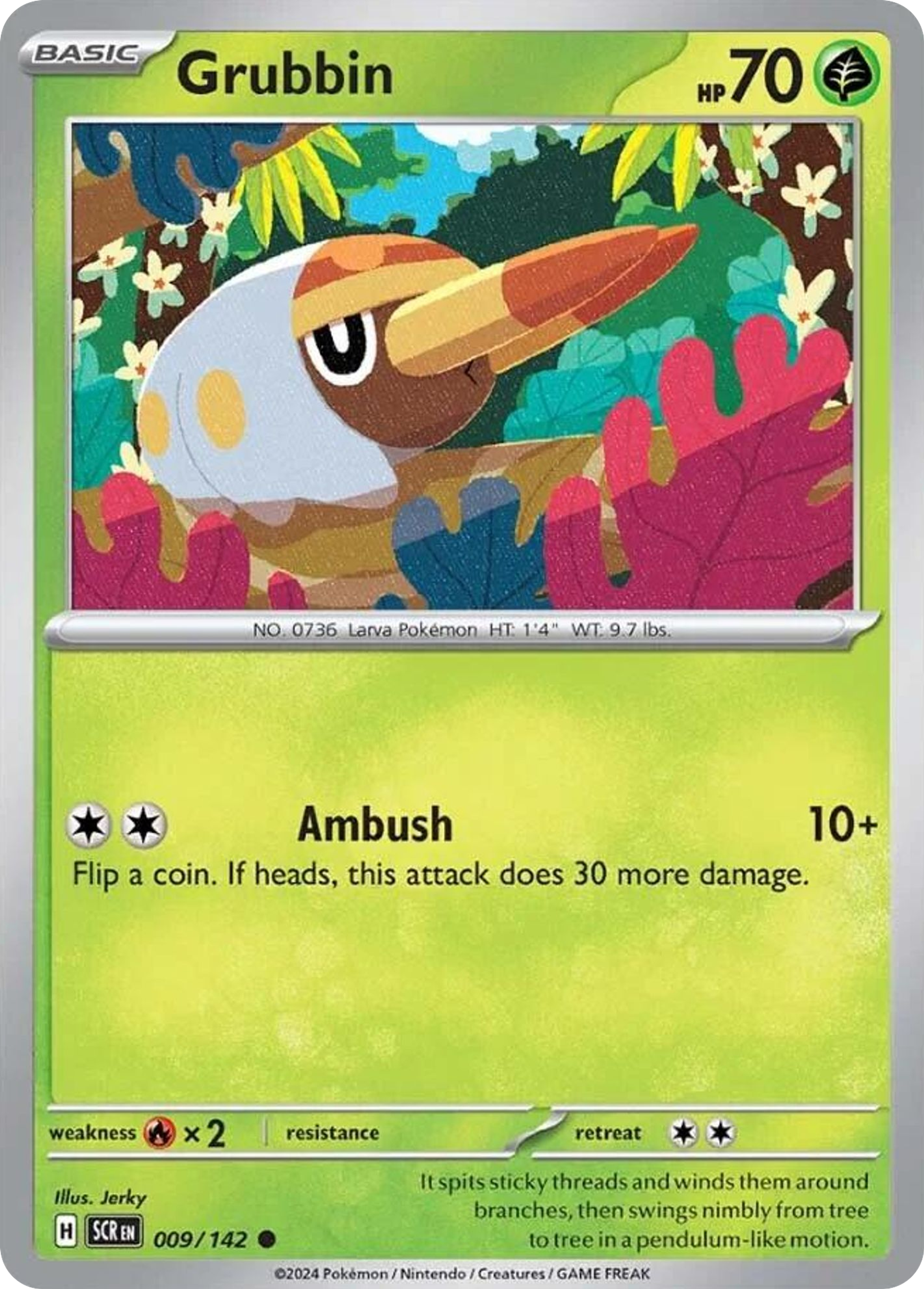 Grubbin — SV07: Stellar Crown — Pokémon