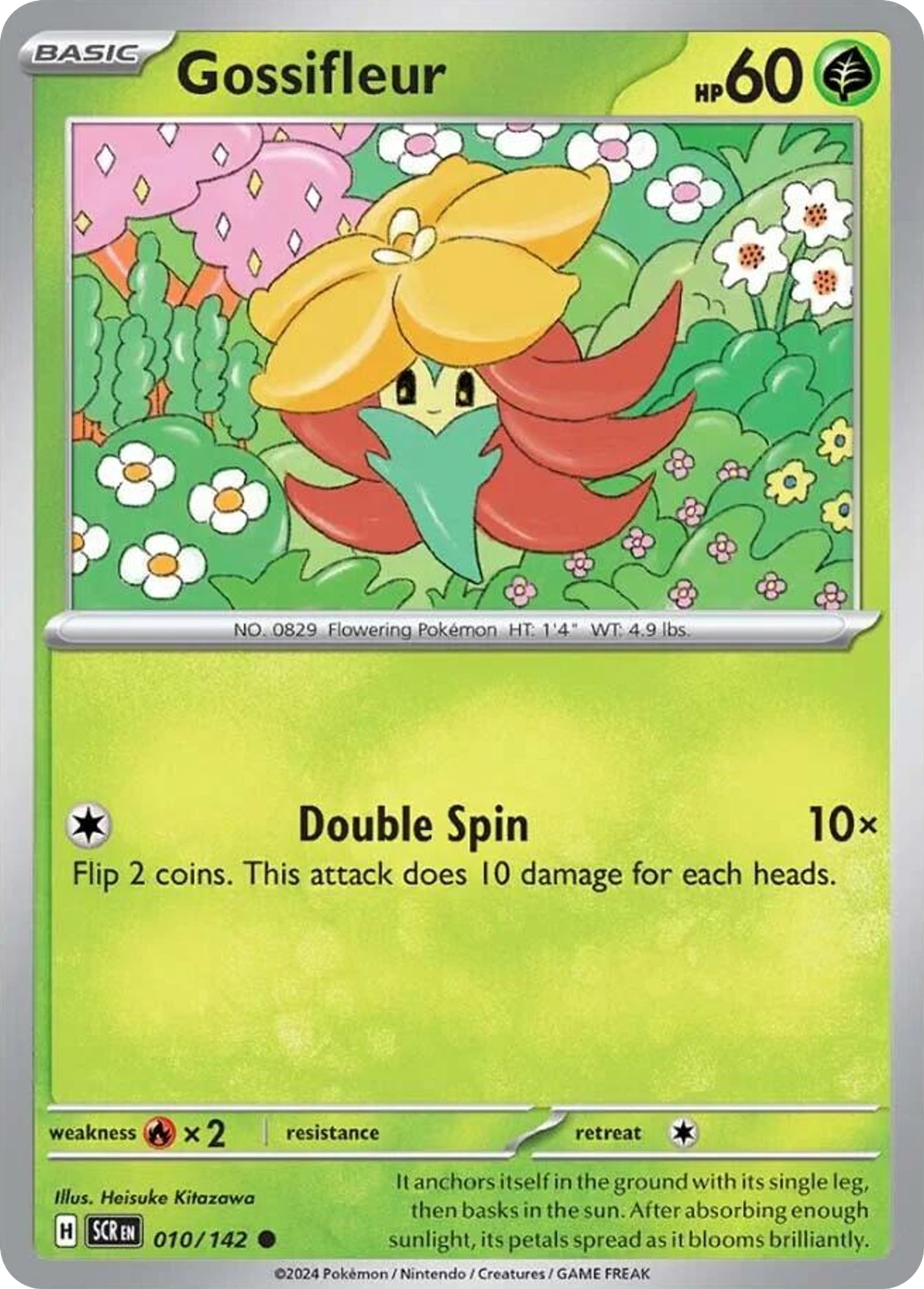 Gossifleur — SV07: Stellar Crown — Pokémon