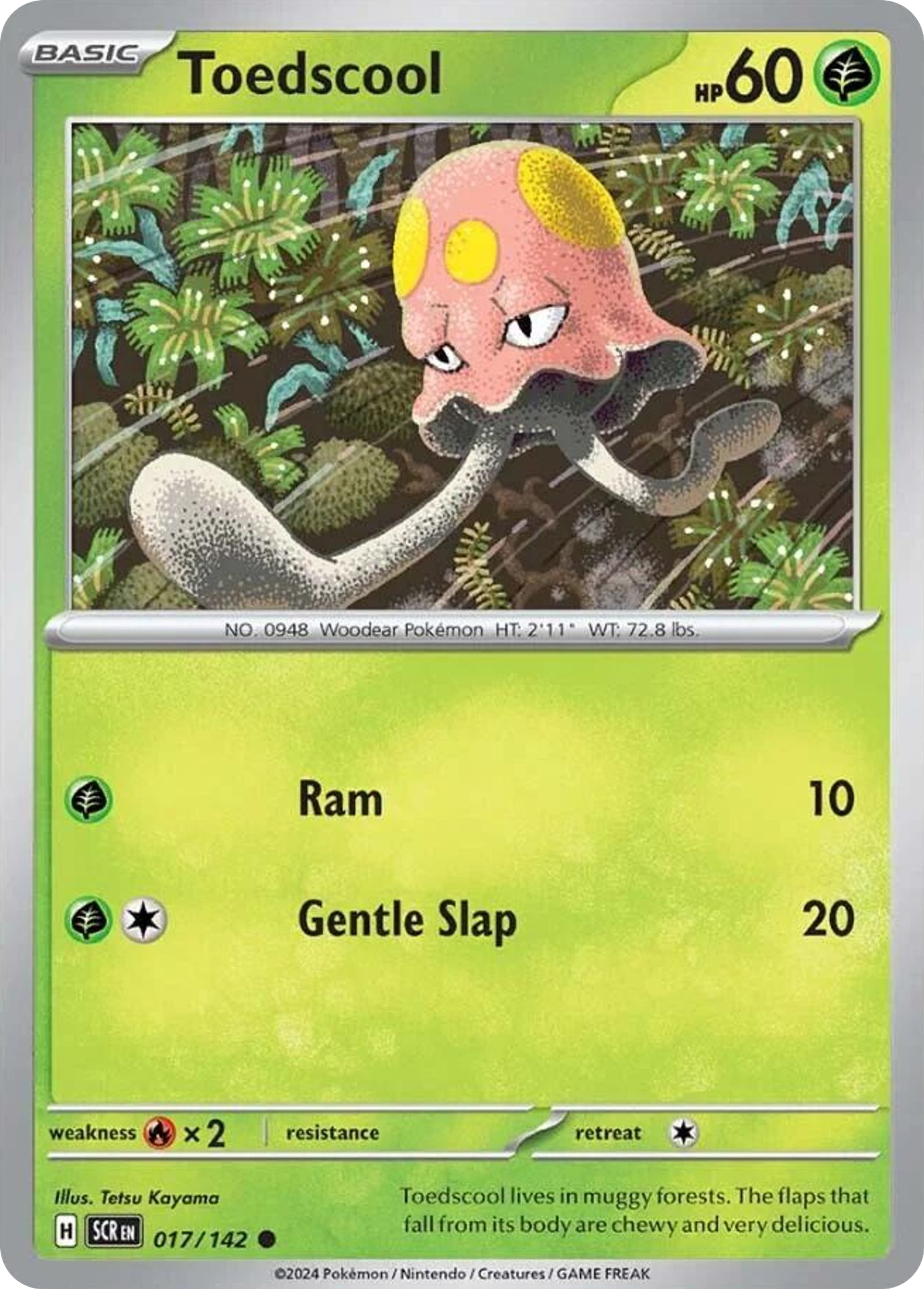 Toedscool — SV07: Stellar Crown — Pokémon