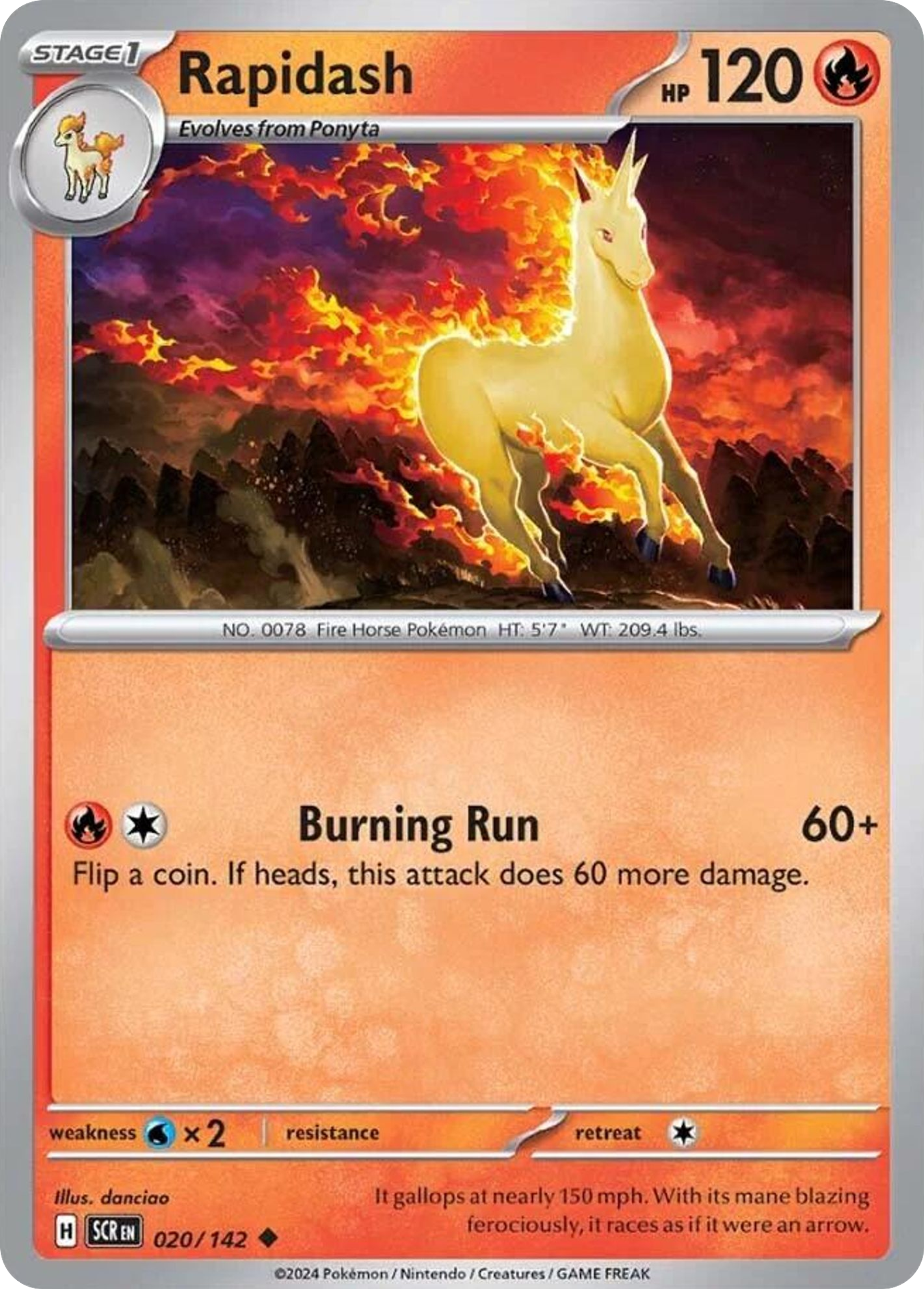 Galopa — SV07: Stellar Crown — Pokémon