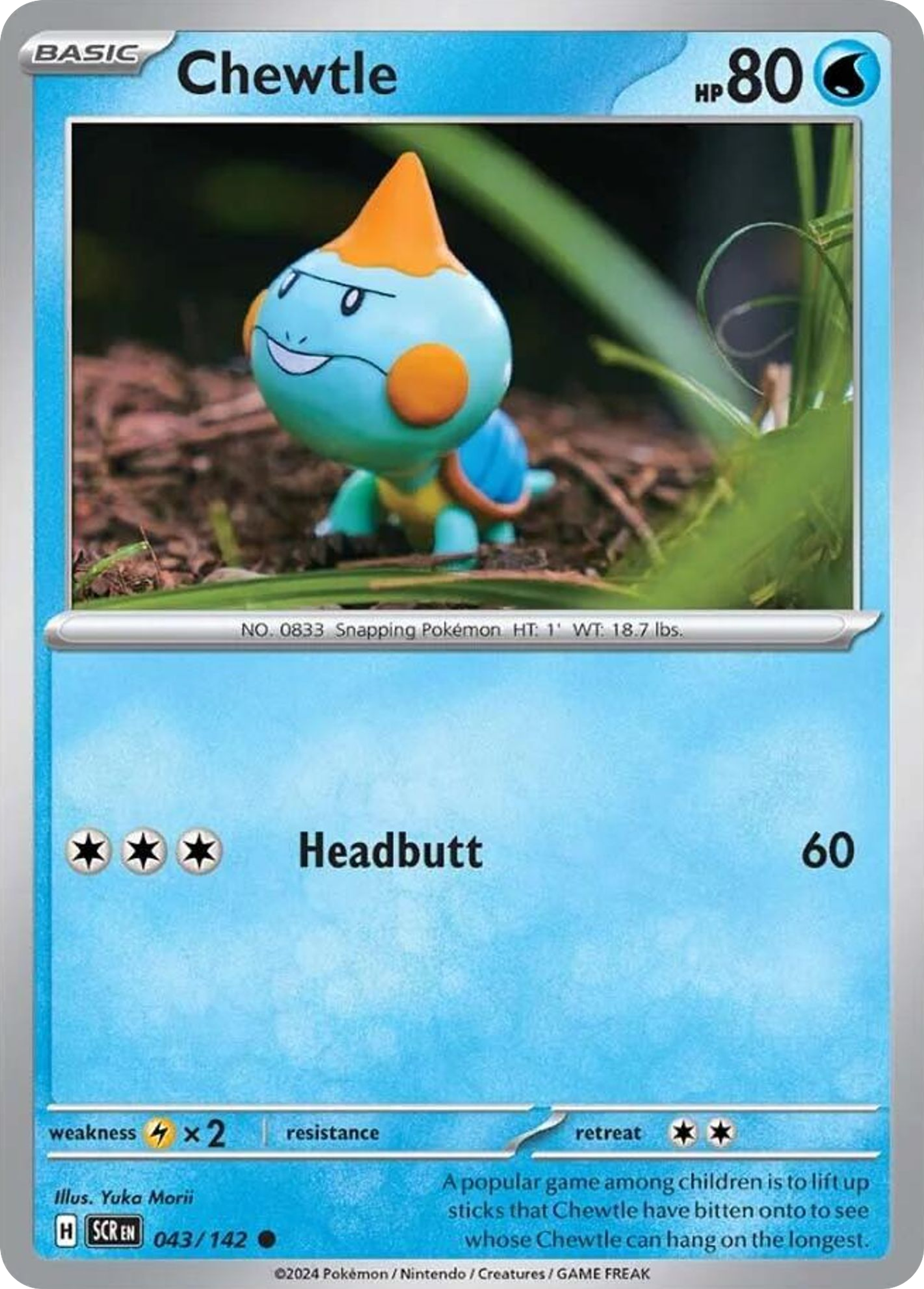Khélocrok — SV07: Stellar Crown — Pokémon