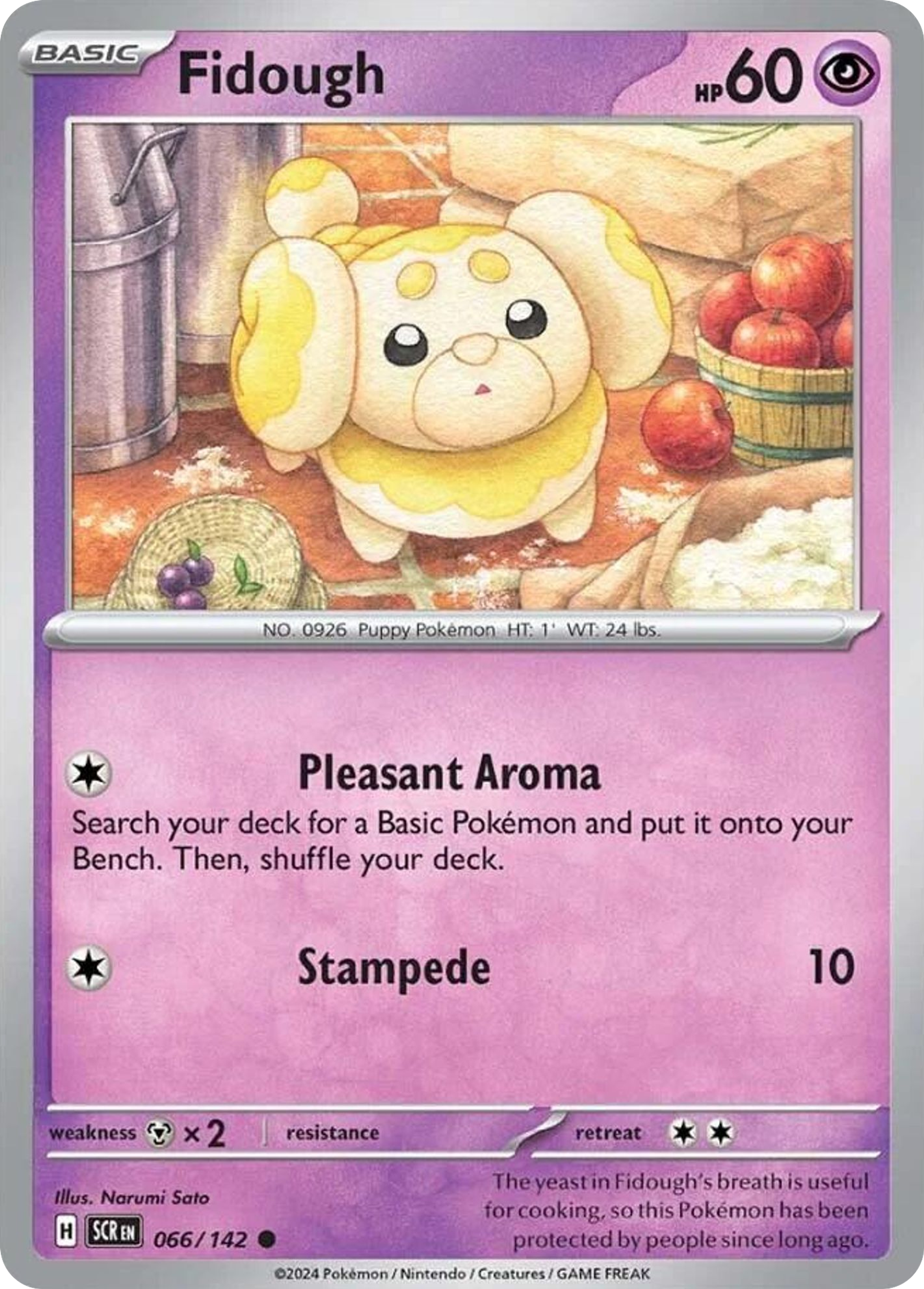 Fidough — SV07: Stellar Crown — Pokémon