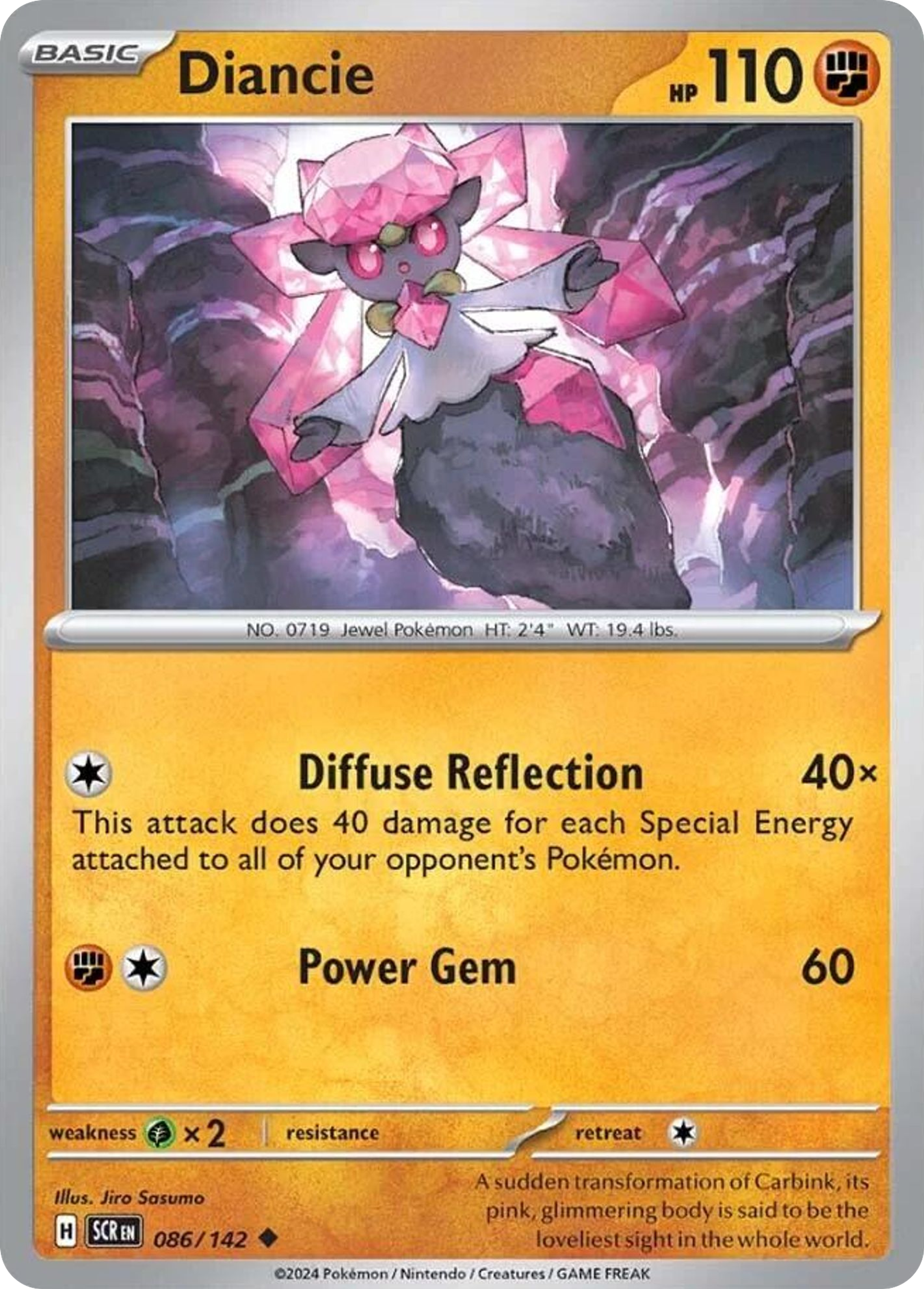 Diancie — SV07: Stellar Crown — Pokémon