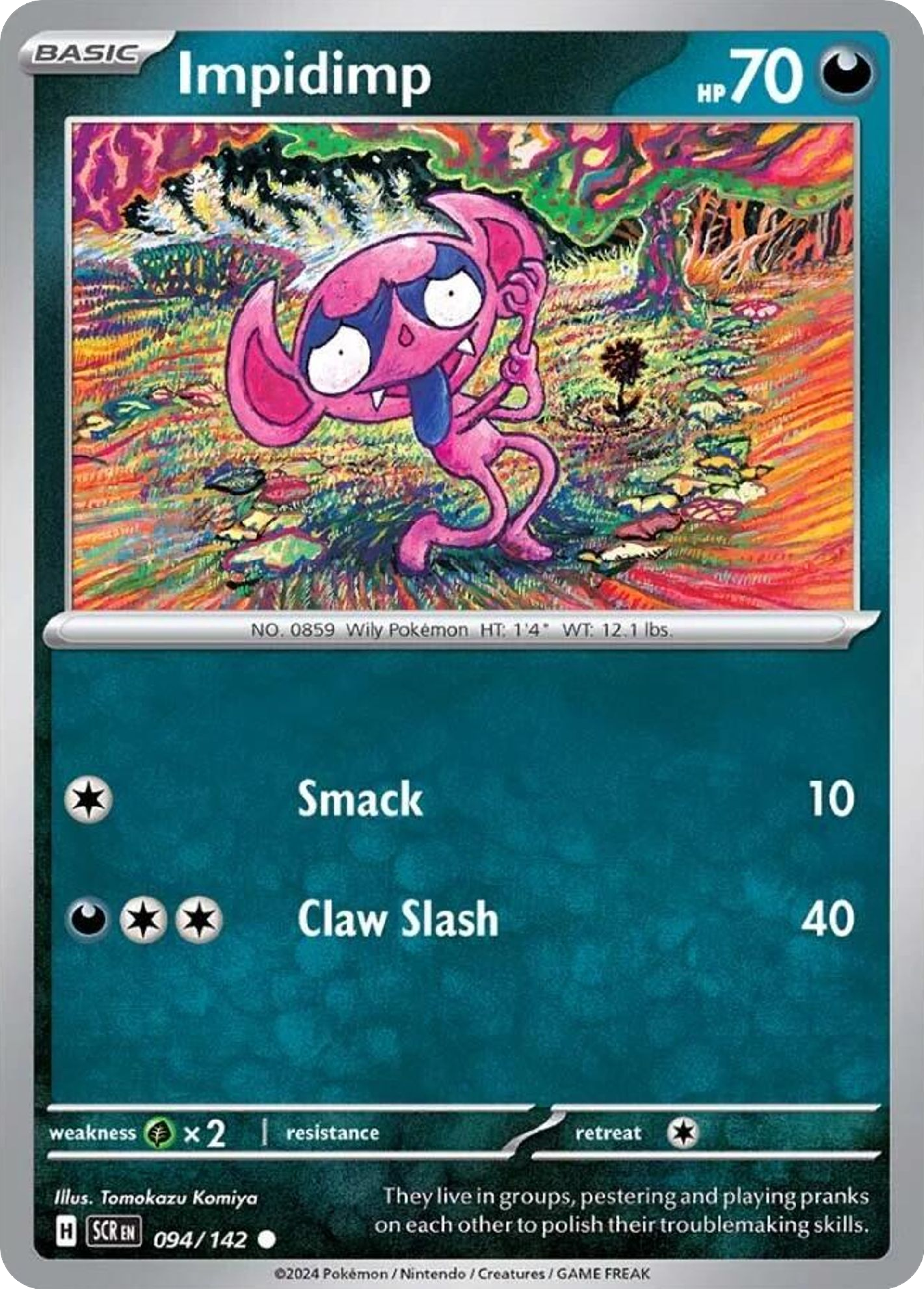 Impidimp — SV07: Stellar Crown — Pokémon