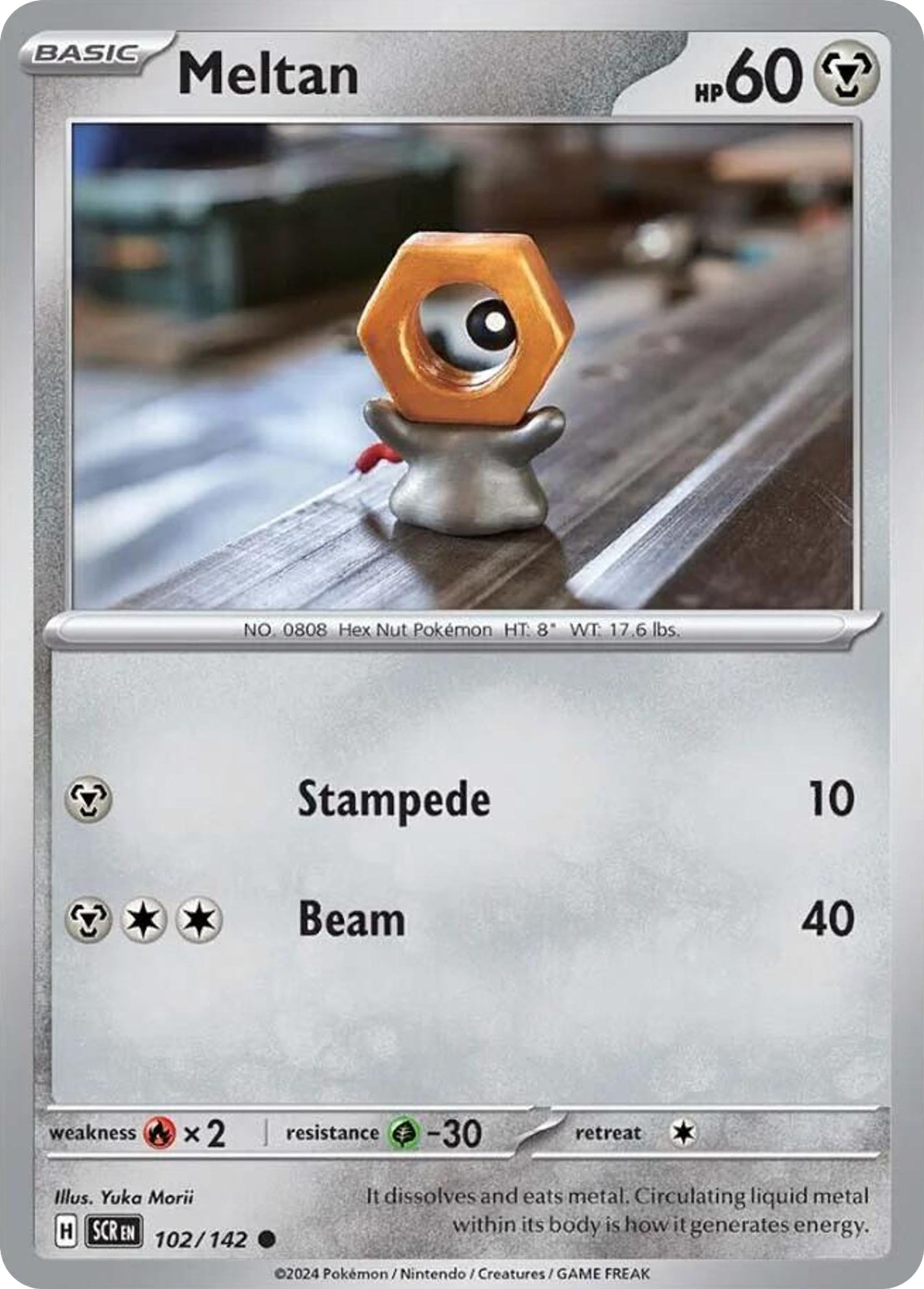 Meltan — SV07: Stellar Crown — Pokémon