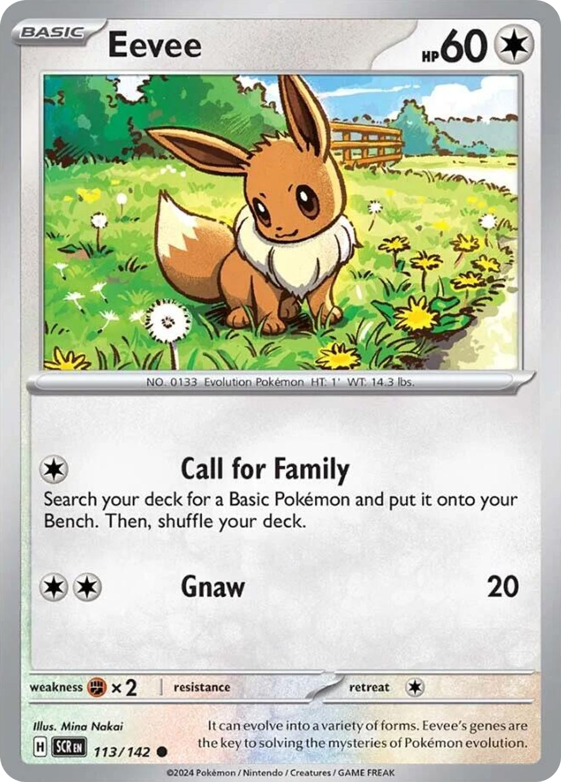 Évoli — SV07: Stellar Crown — Pokémon