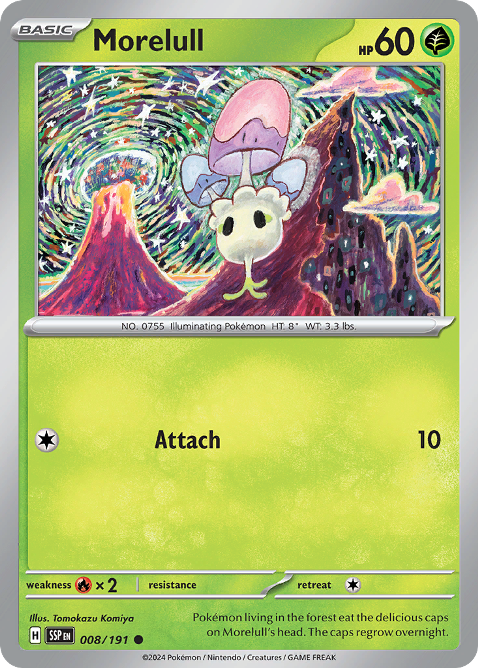 Morelull — SV08: Surging Sparks — Pokémon