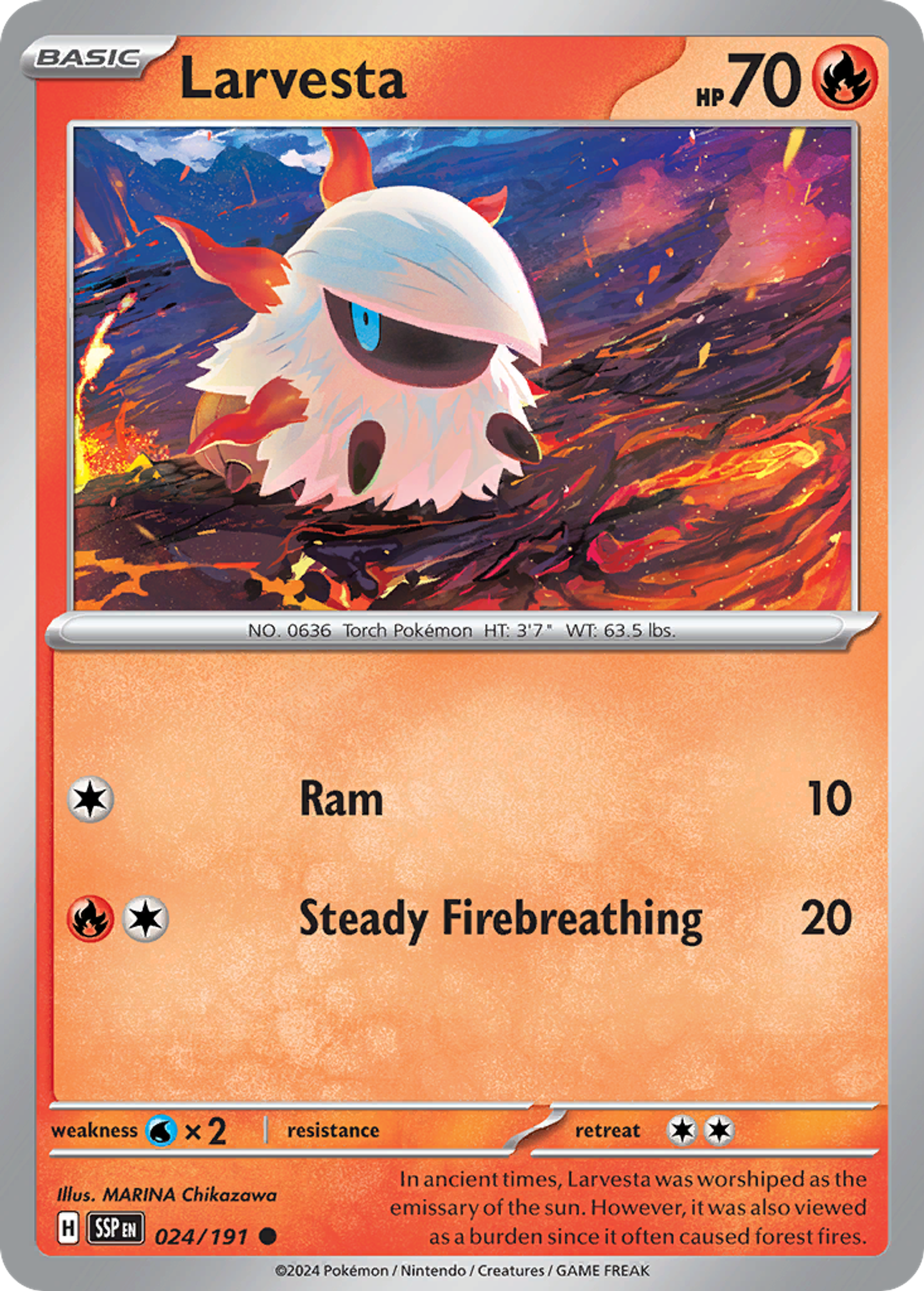Pyronille — SV08: Surging Sparks — Pokémon