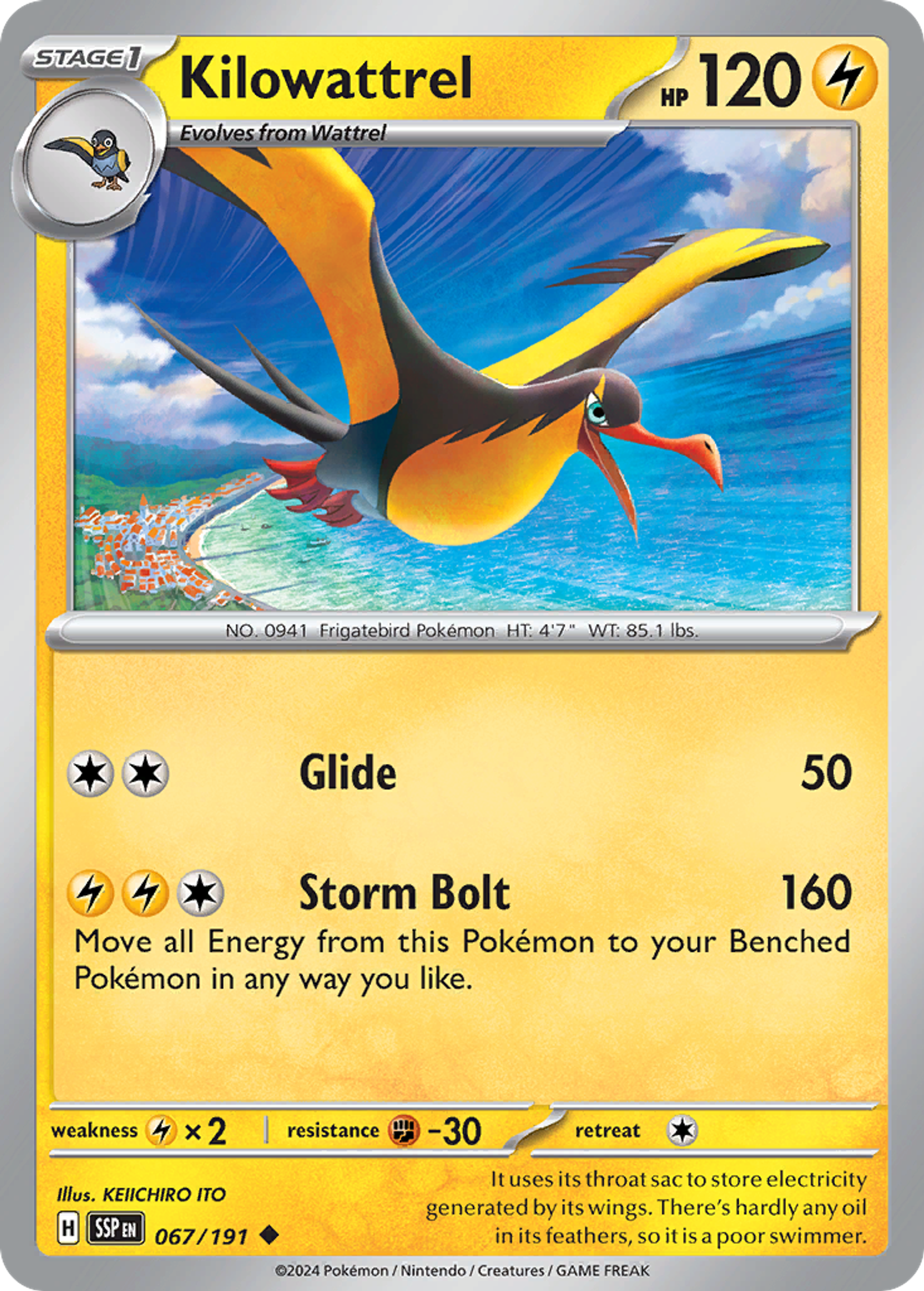 Fulgulairo — SV08: Surging Sparks — Pokémon