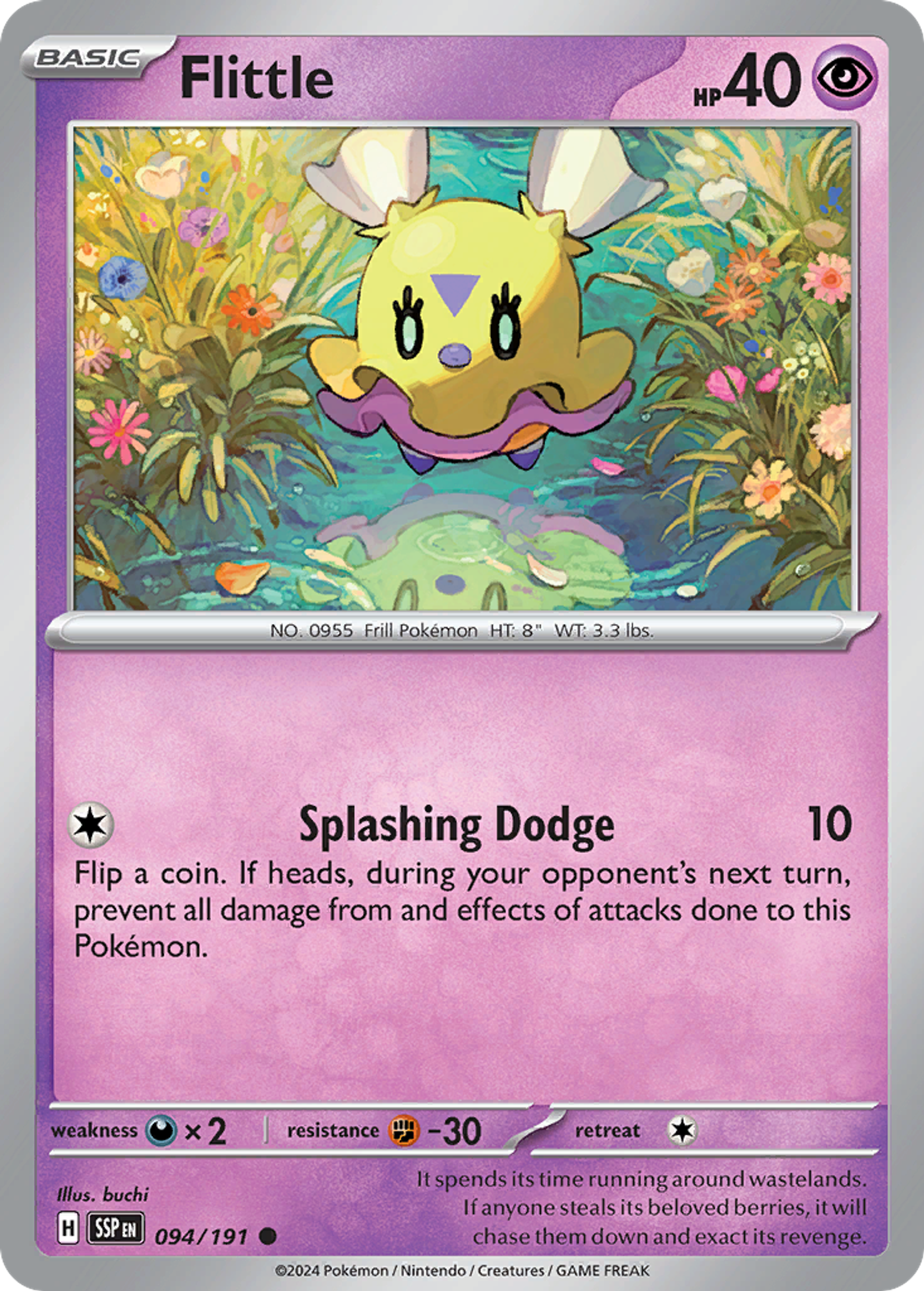 Flittle — SV08: Surging Sparks — Pokémon