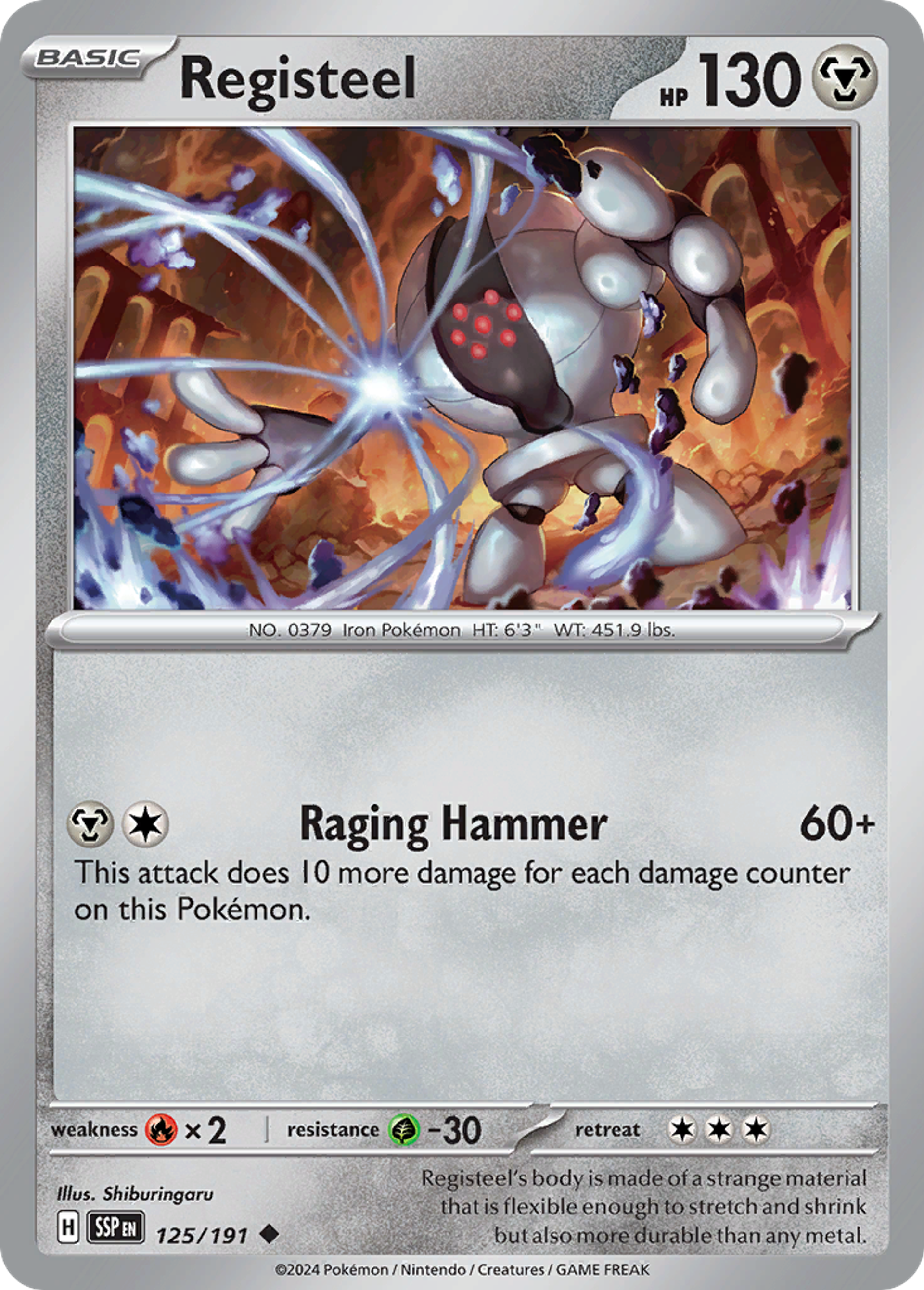 Registeel — SV08: Surging Sparks — Pokémon