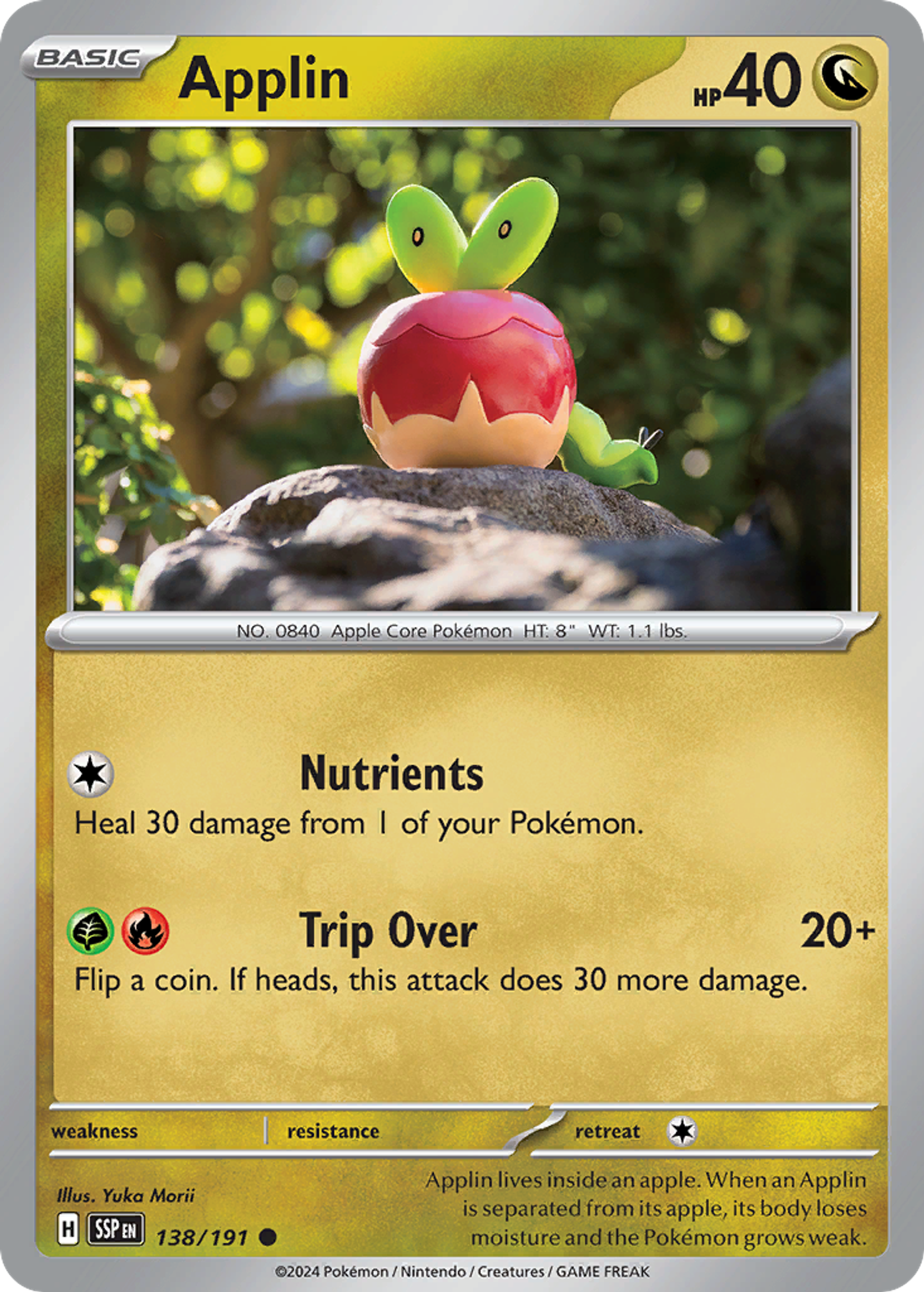 Applin — SV08: Surging Sparks — Pokémon