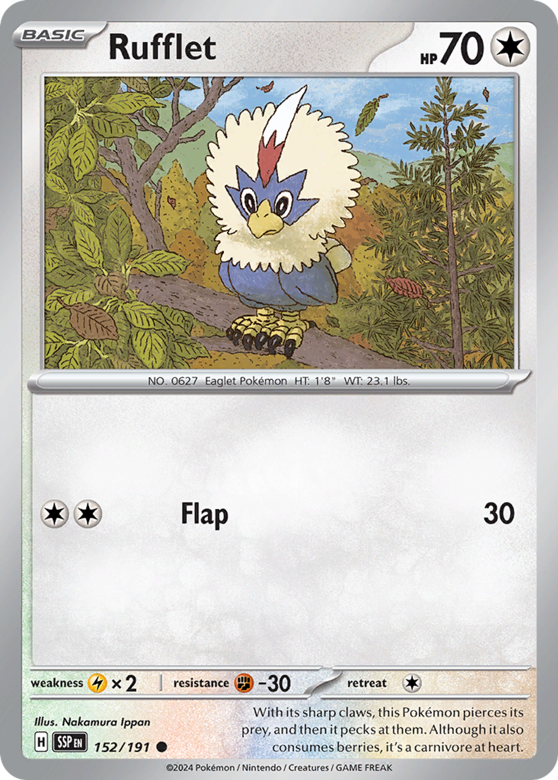 Rufflet — SV08: Surging Sparks — Pokémon