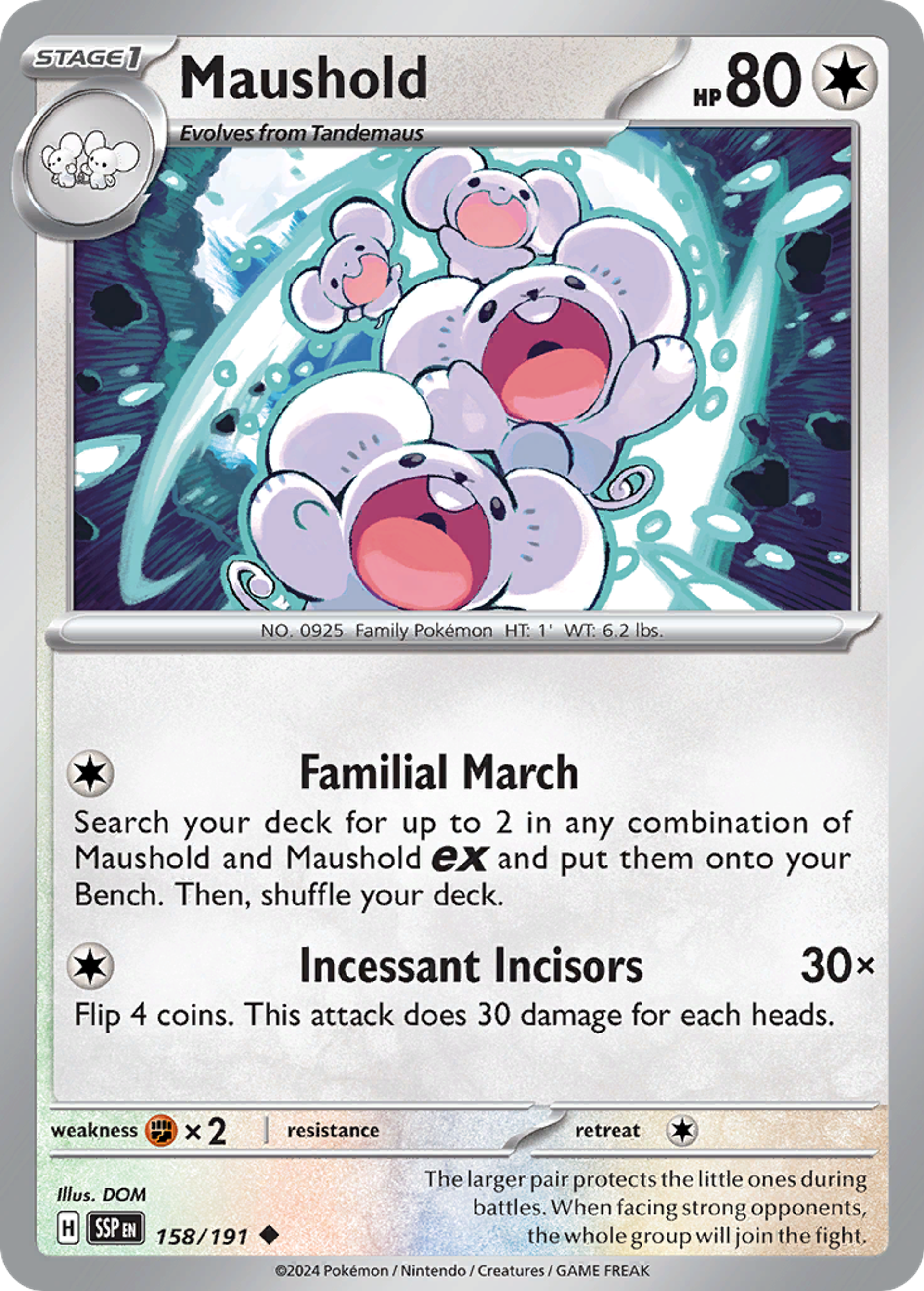 Famignol — SV08: Surging Sparks — Pokémon