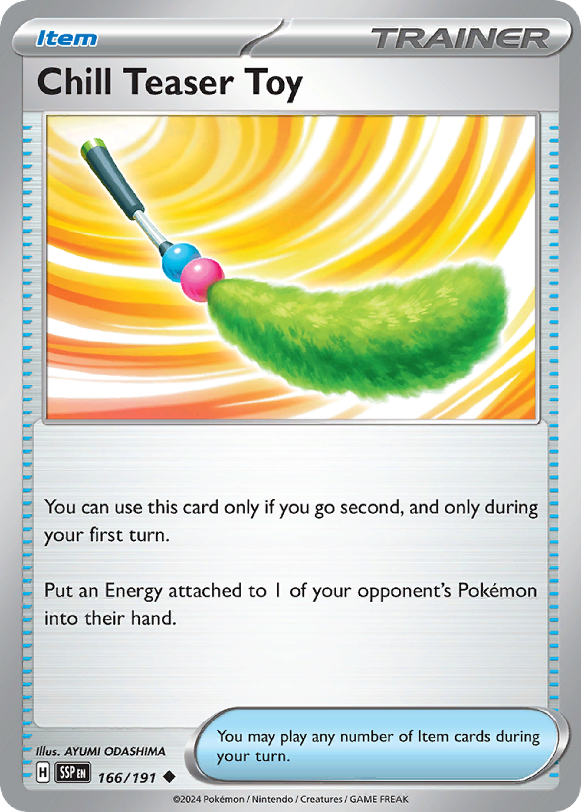 Chill Teaser Toy — SV08: Surging Sparks — Pokémon