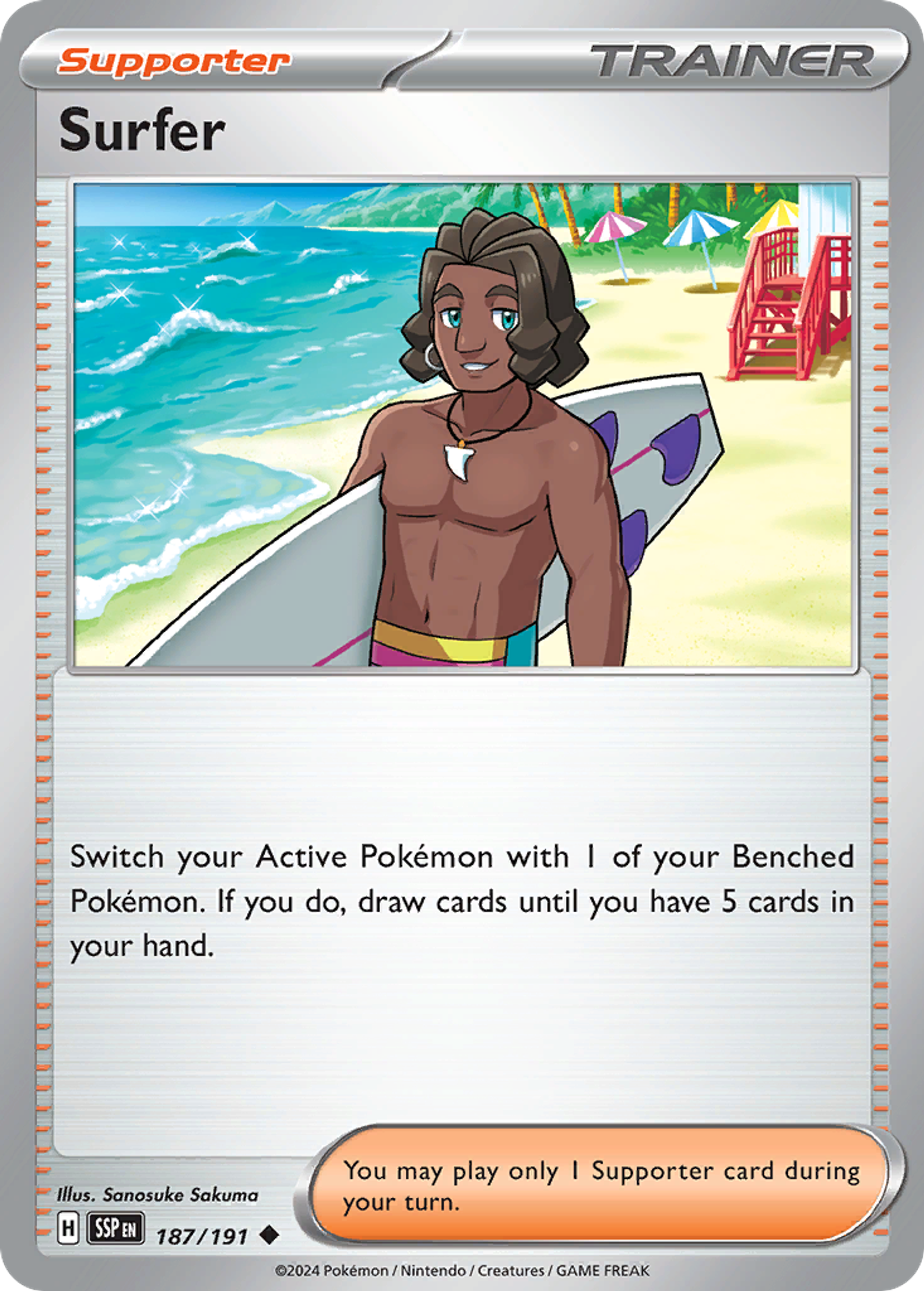 Surfeur — SV08: Surging Sparks — Pokémon