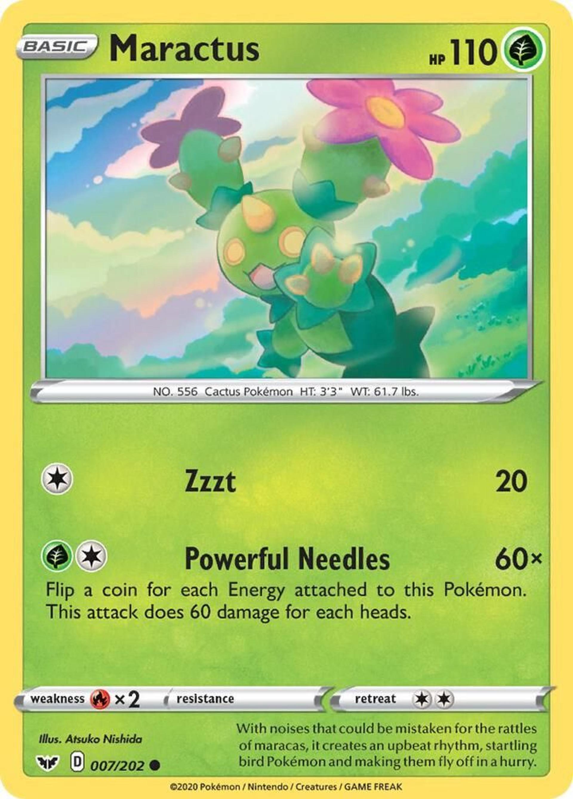 Maractus — SWSH01: Sword & Shield Base Set — Pokemon