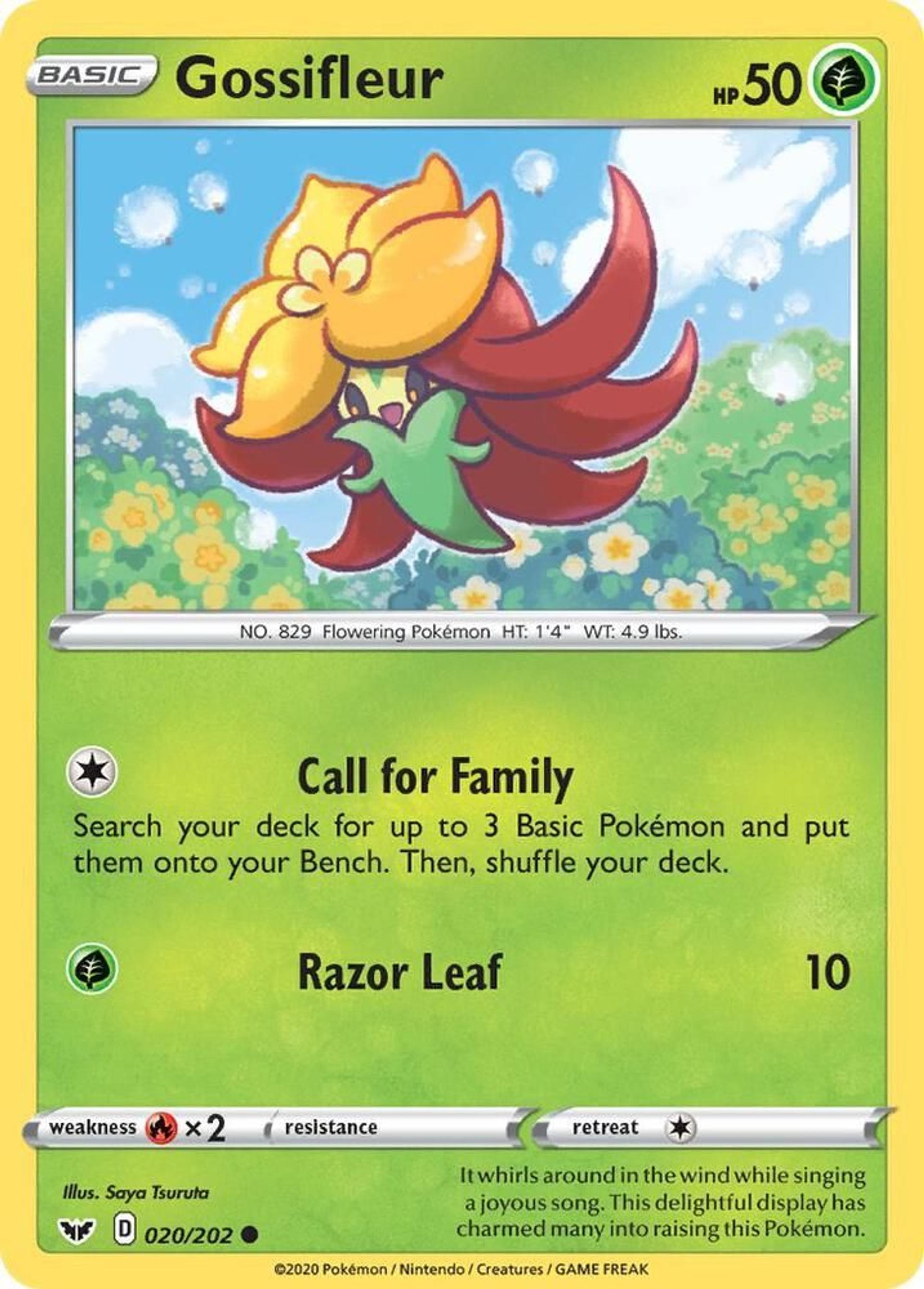 Gossifleur — SWSH01: Sword & Shield Base Set — Pokemon