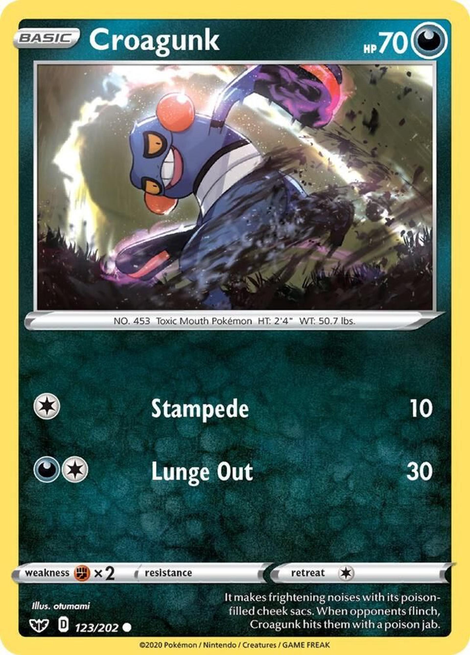 Cradopaud — SWSH01: Sword & Shield Base Set — Pokemon