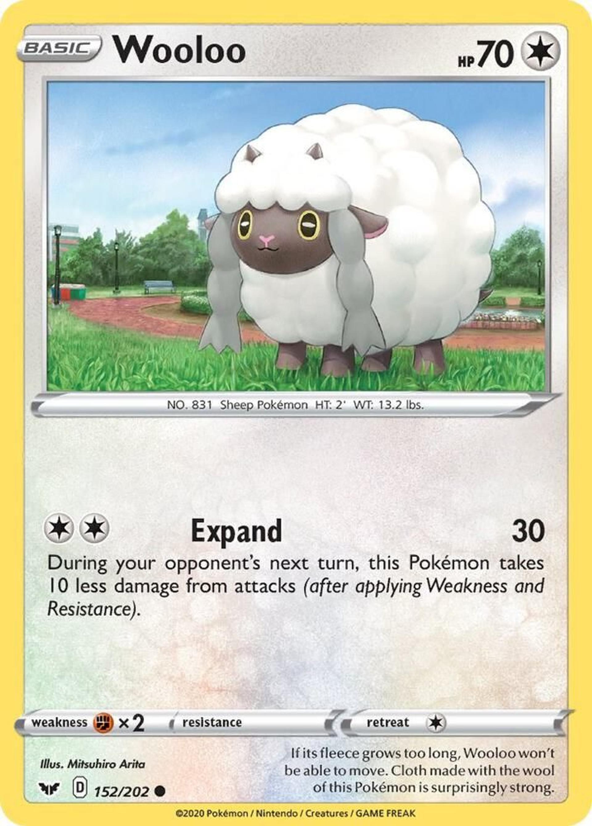 Wooloo — SWSH01: Sword & Shield Base Set — Pokemon