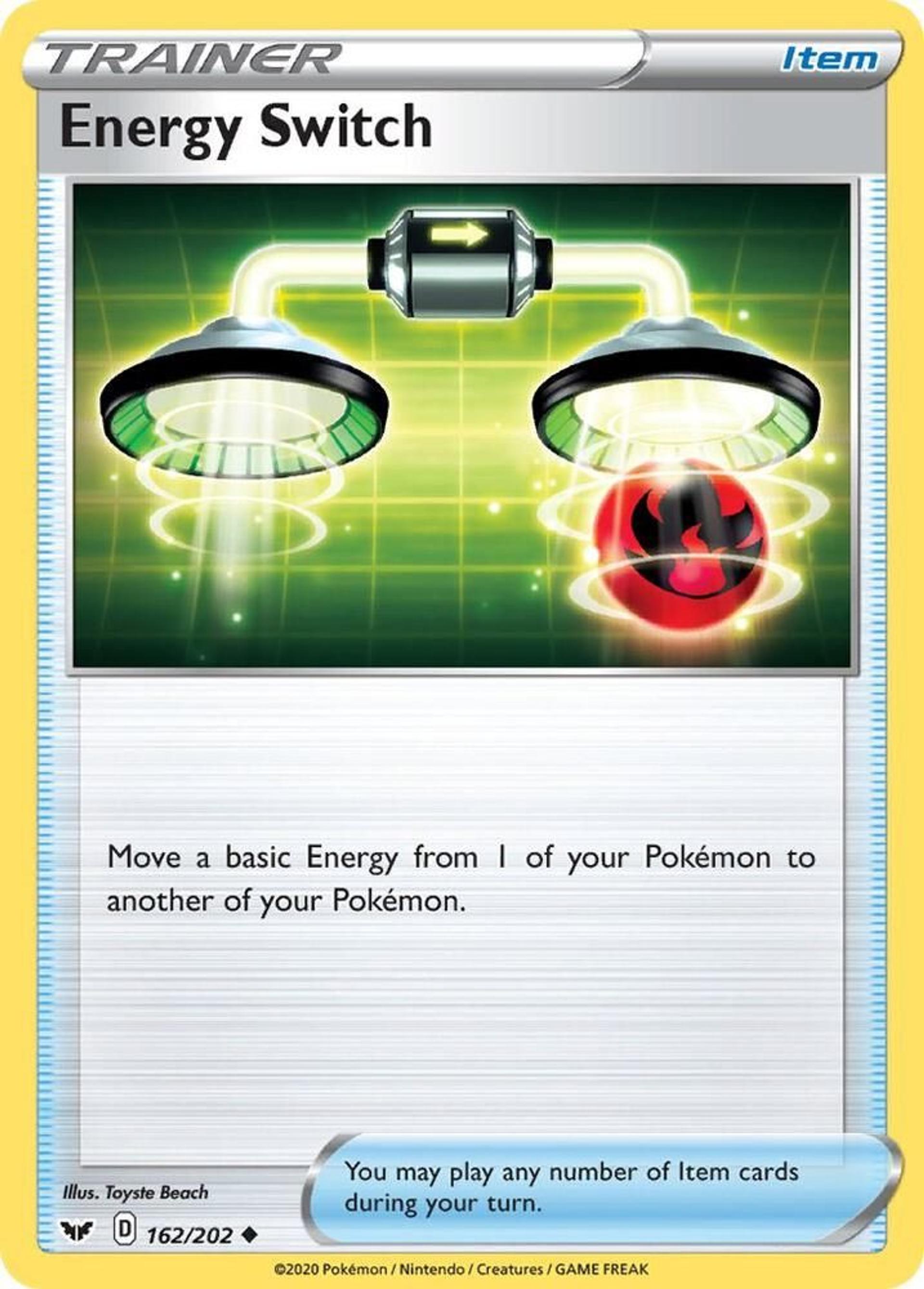 Energy Switch — SWSH01: Sword & Shield Base Set — Pokemon