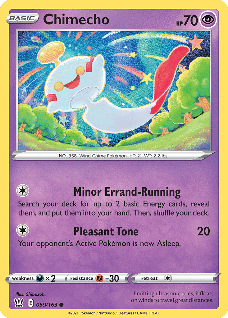 Chimecho — SWSH05: Battle Styles — Pokemon