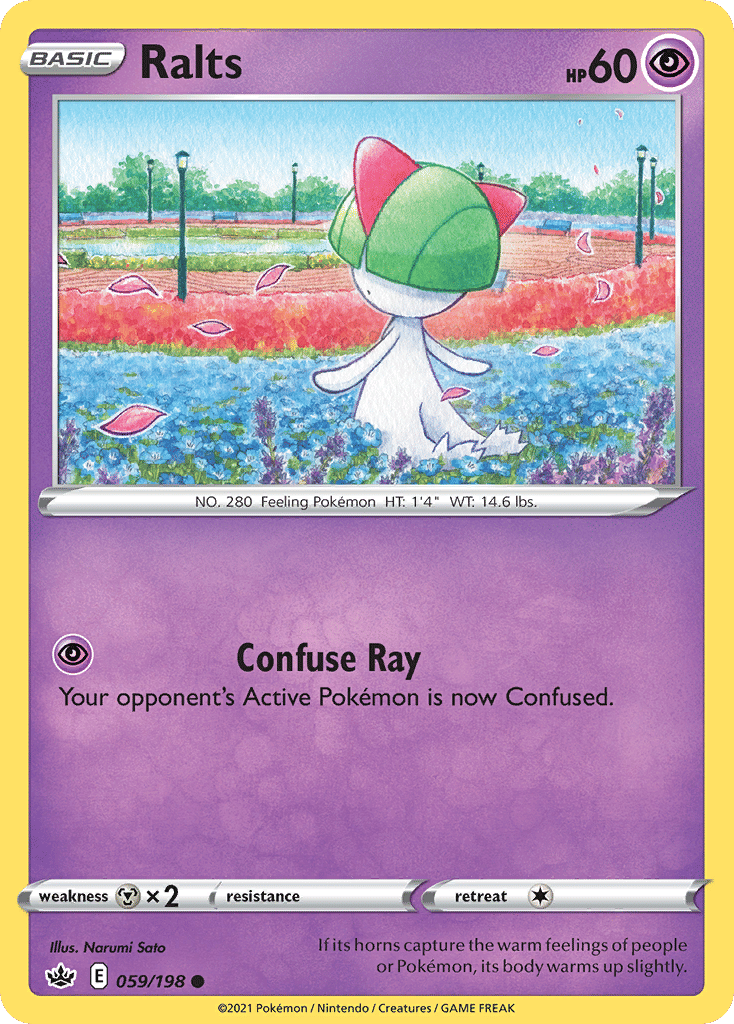 Ralts — SWSH06: Chilling Reign — Pokemon