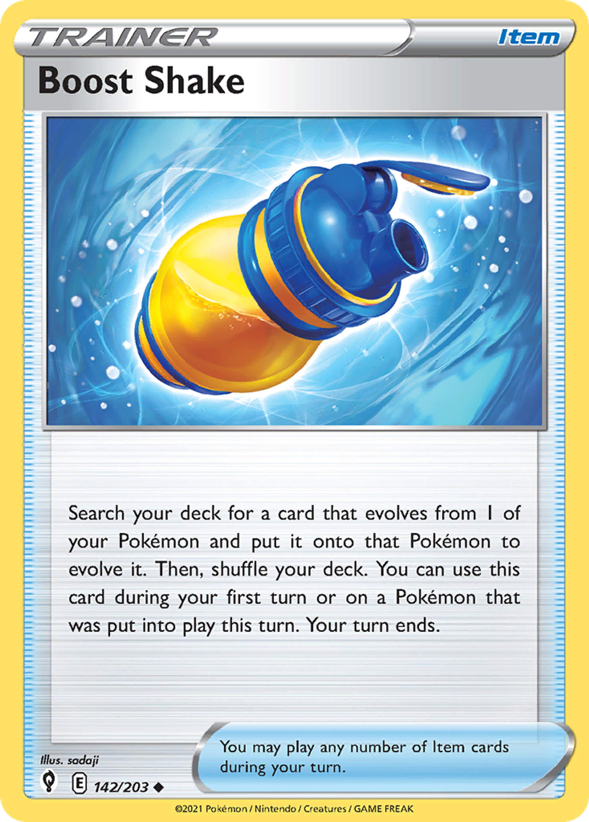 Boost Shake — SWSH07: Evolving Skies — Pokémon