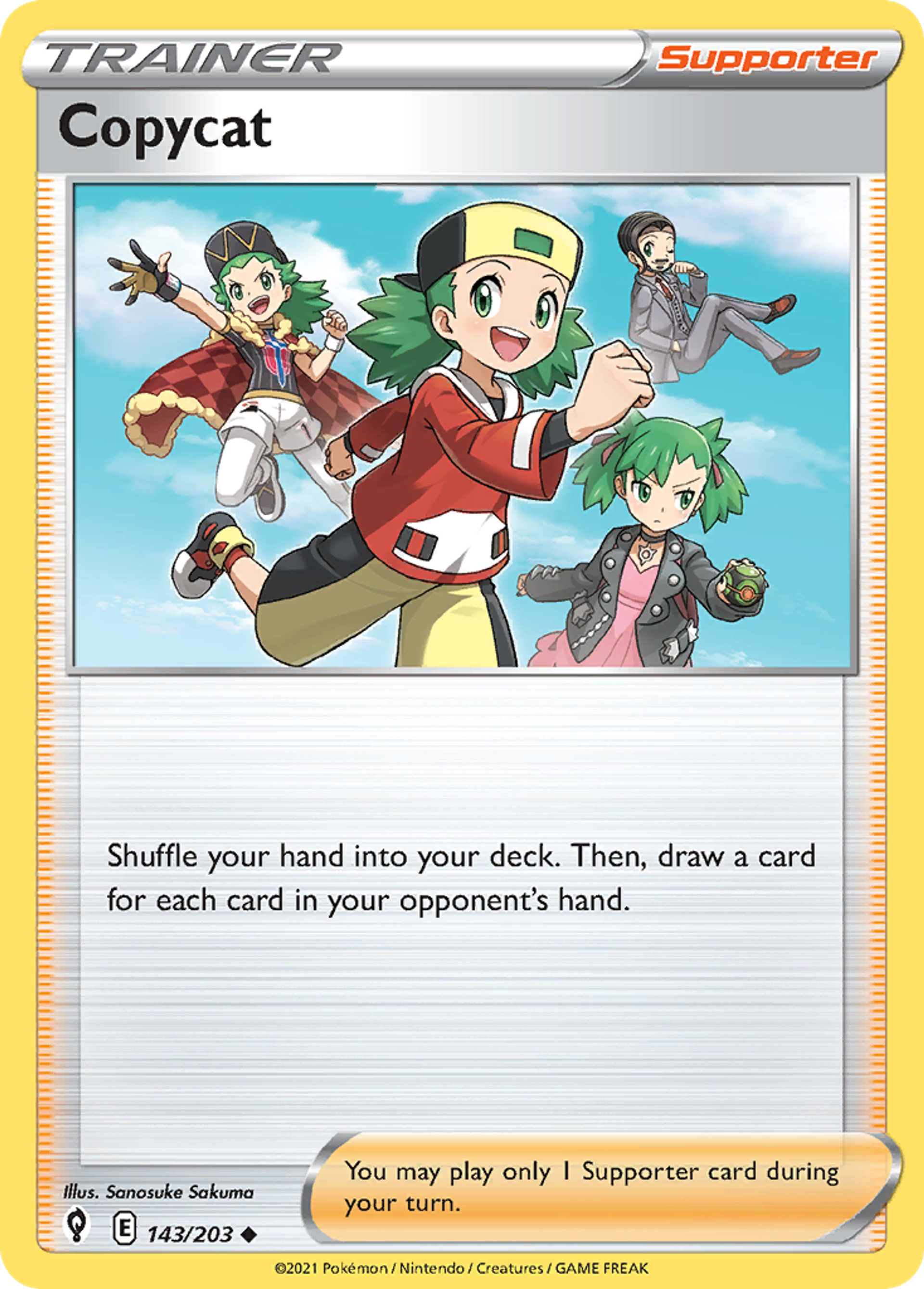 Copycat — SWSH07: Evolving Skies — Pokémon