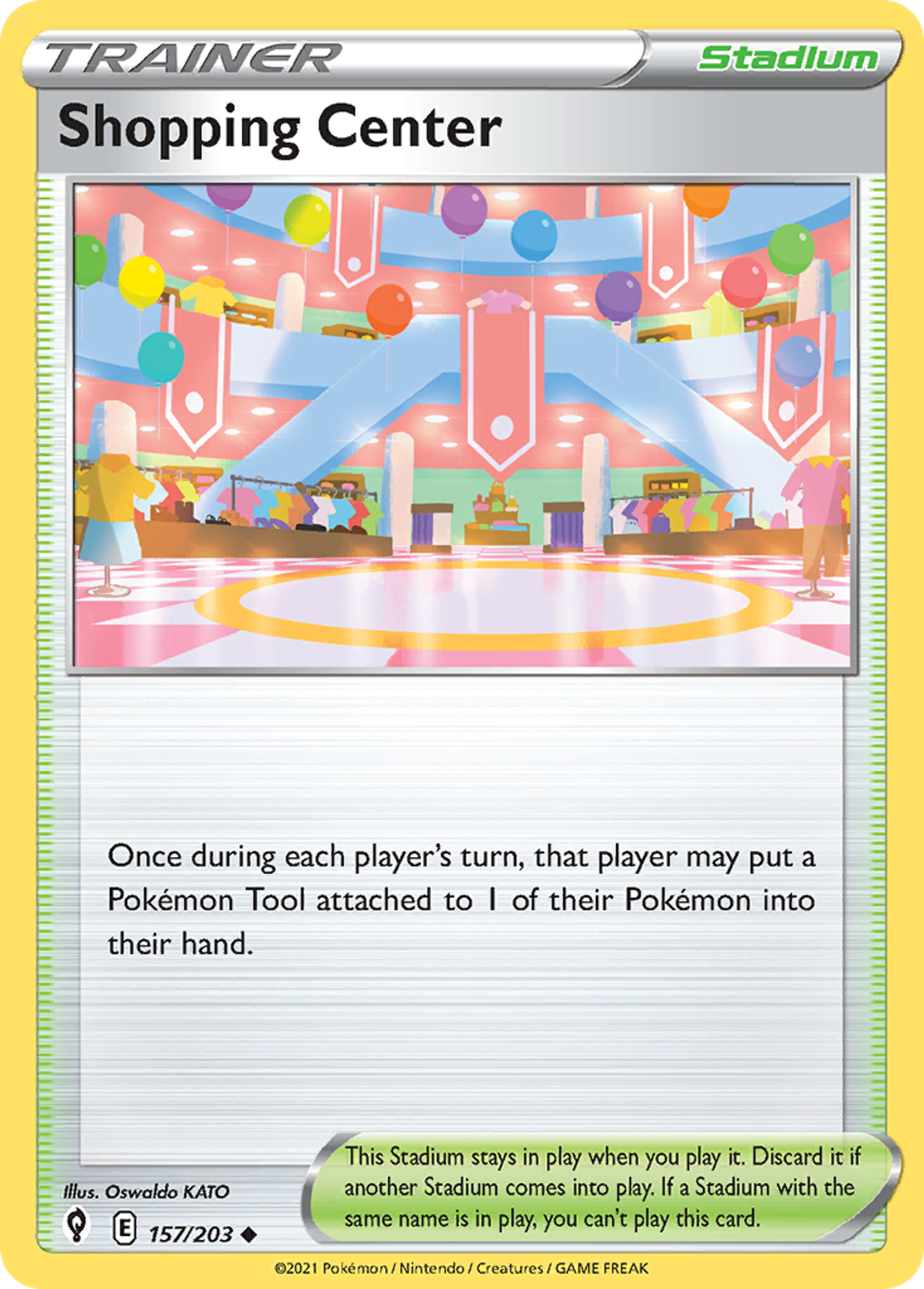 Shopping Center — SWSH07: Evolving Skies — Pokémon