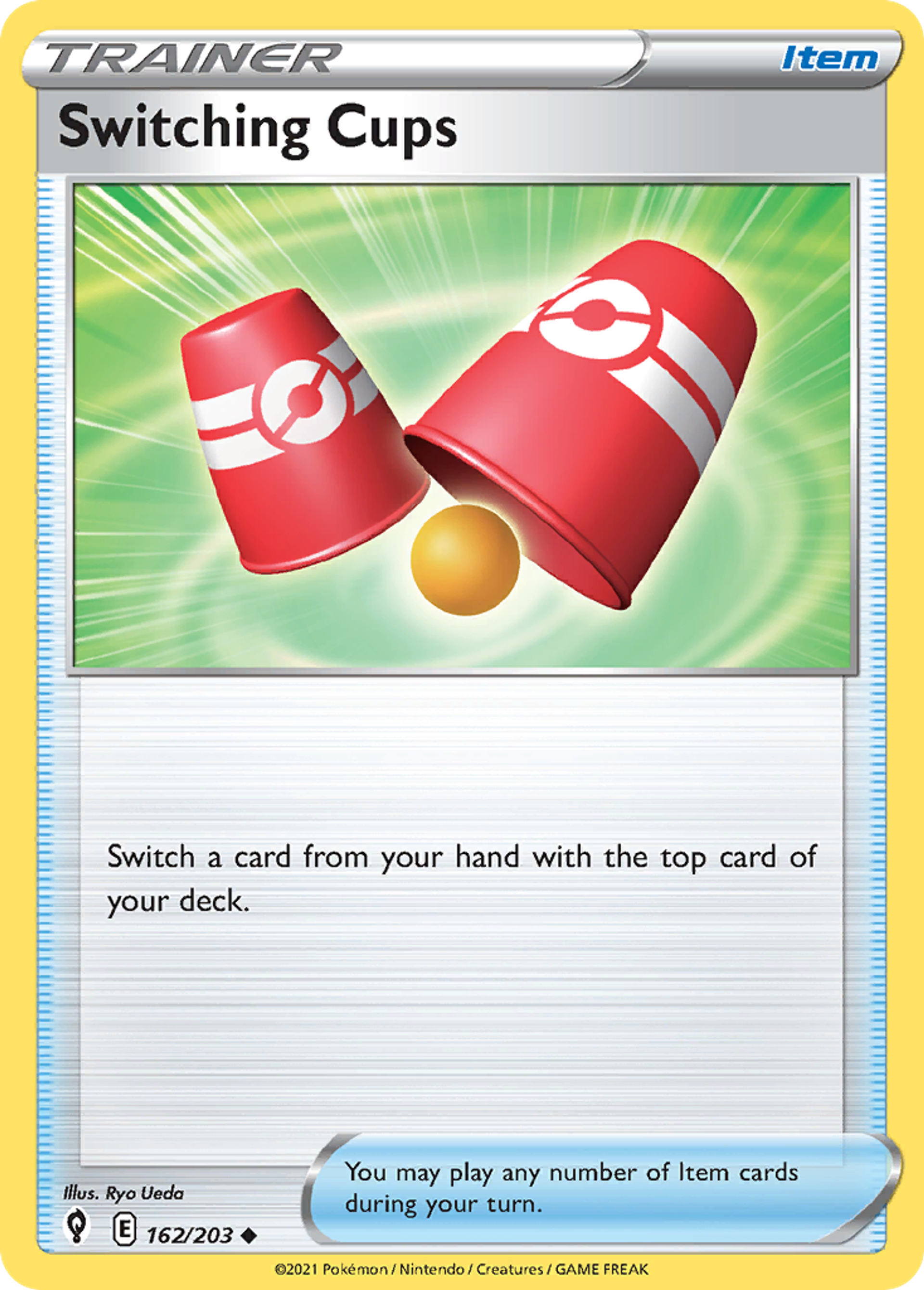 Switching Cups — SWSH07: Evolving Skies — Pokémon