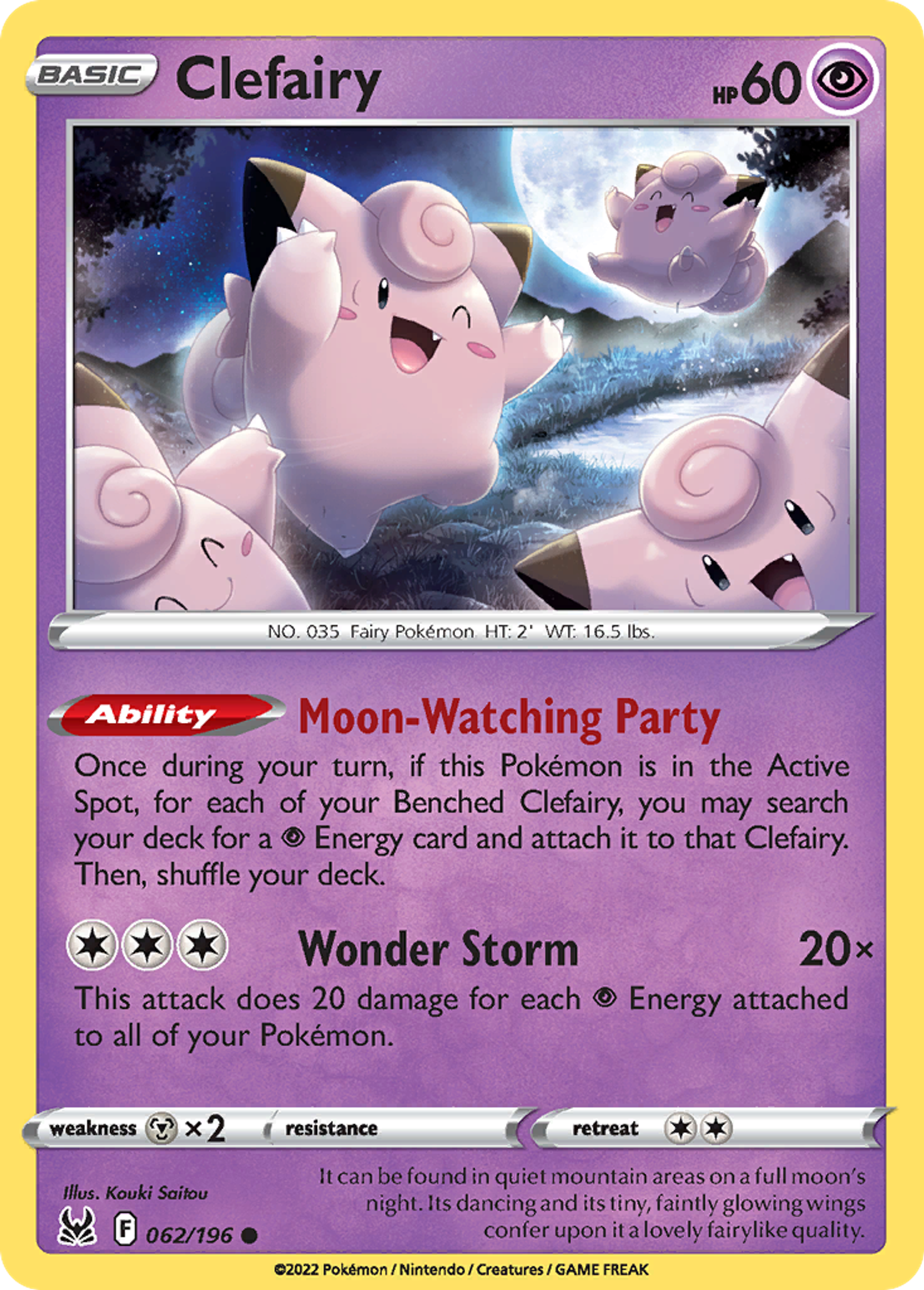 Clefairy — SWSH11: Lost Origin — Pokémon