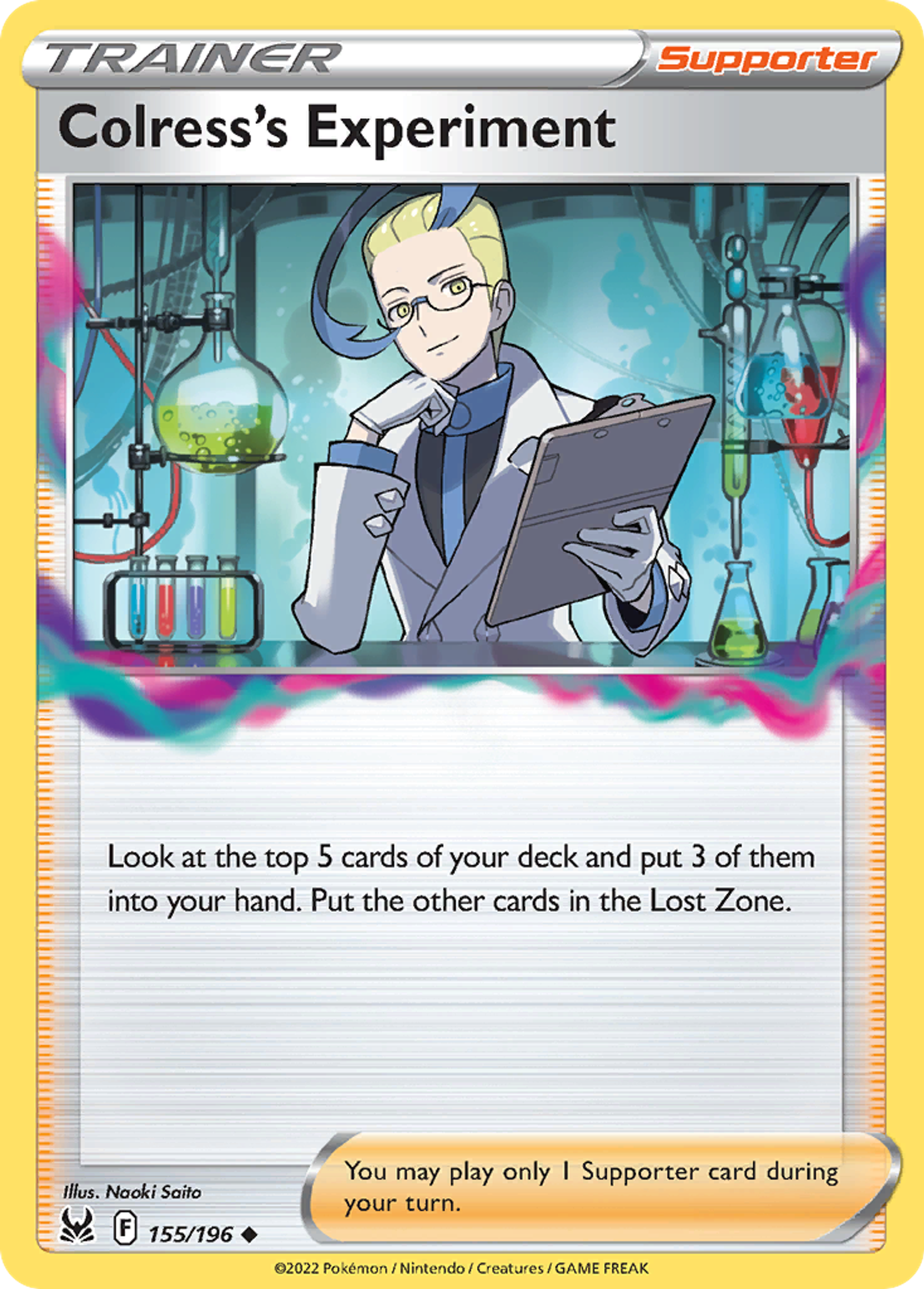Colress's Experiment — SWSH11: Lost Origin — Pokémon