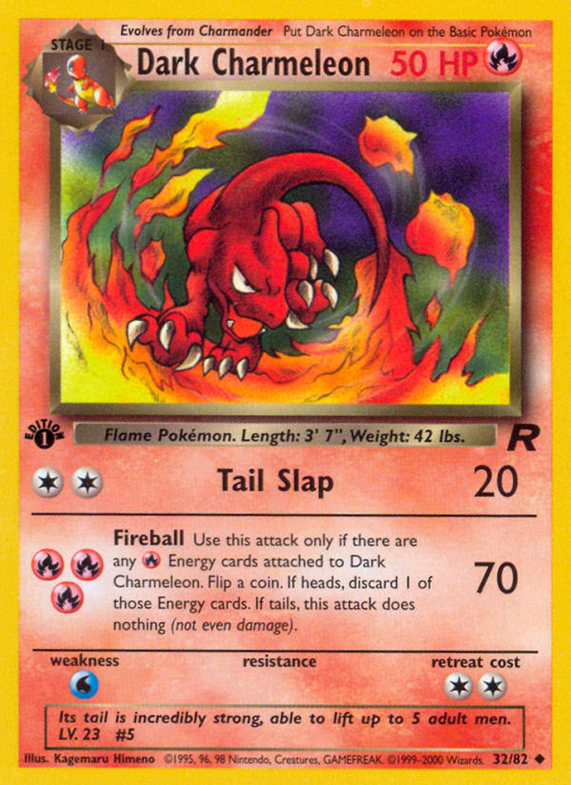 Reptincel obscur — Team Rocket — Pokémon