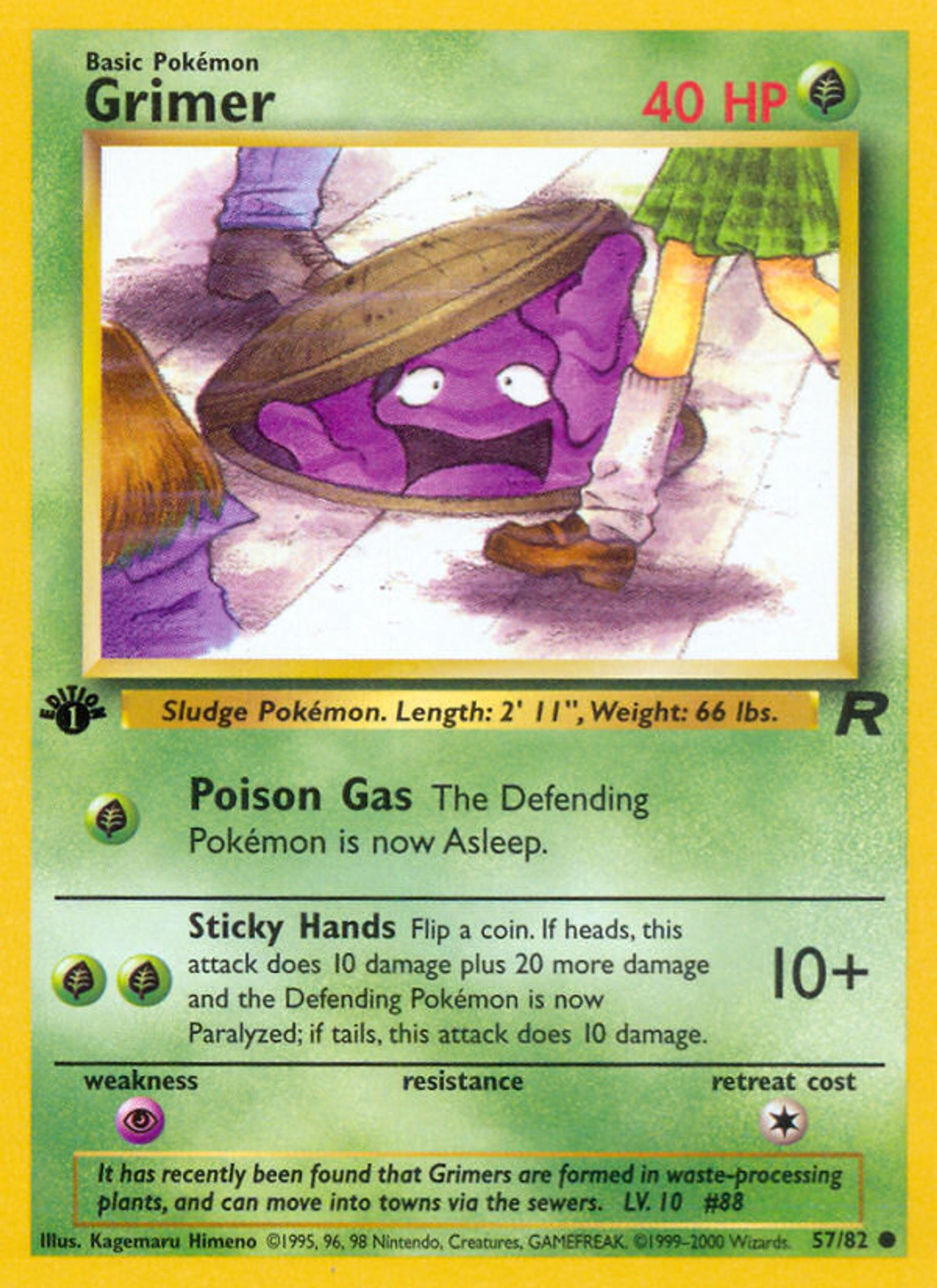 Grimer — Team Rocket — Pokémon