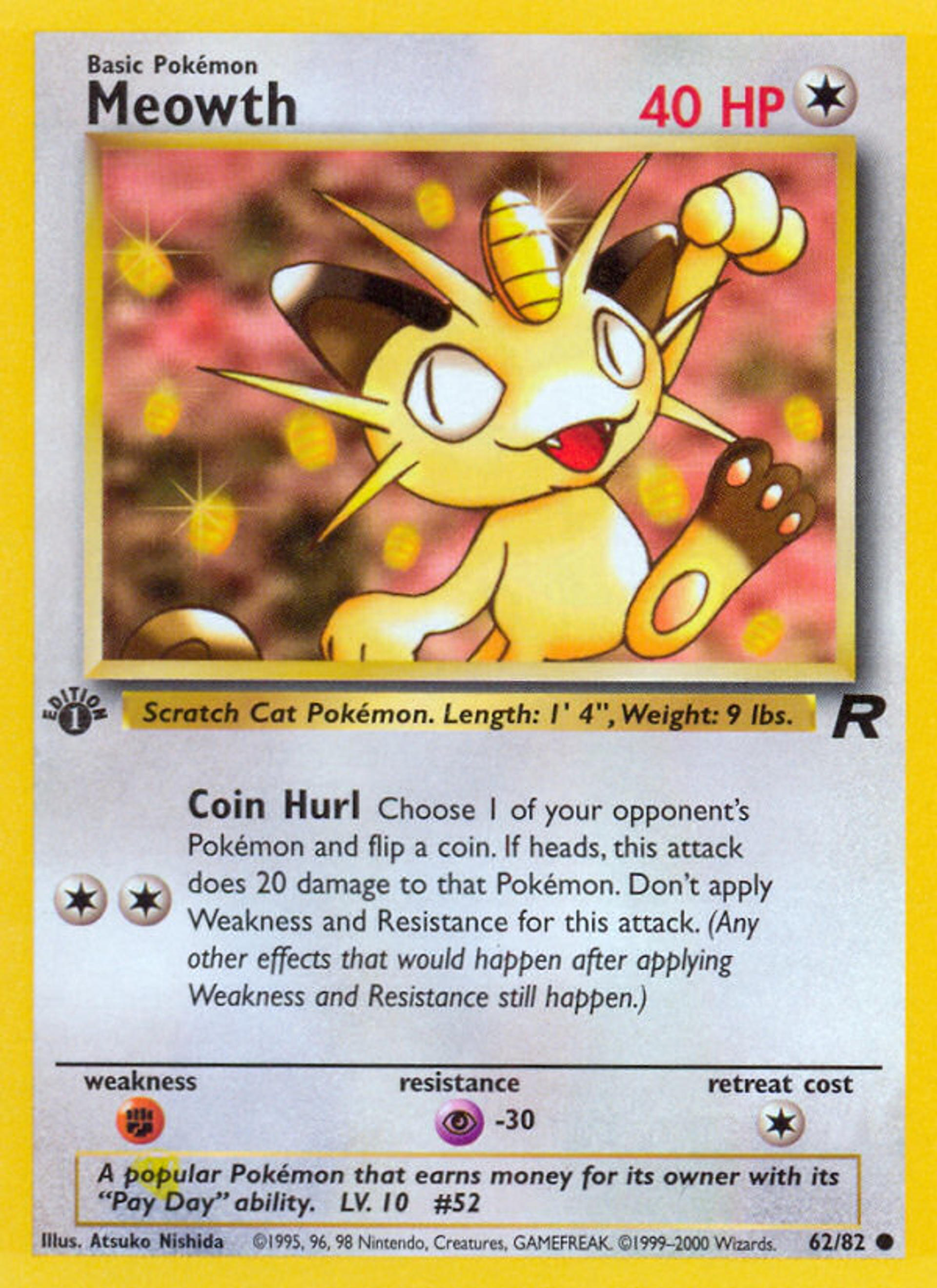 Meowth — Team Rocket — Pokémon