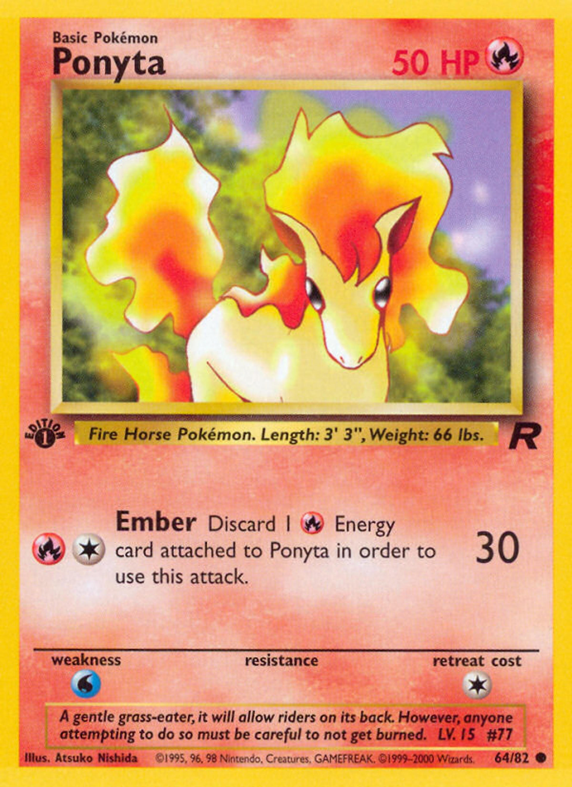 Ponyta — Team Rocket — Pokémon